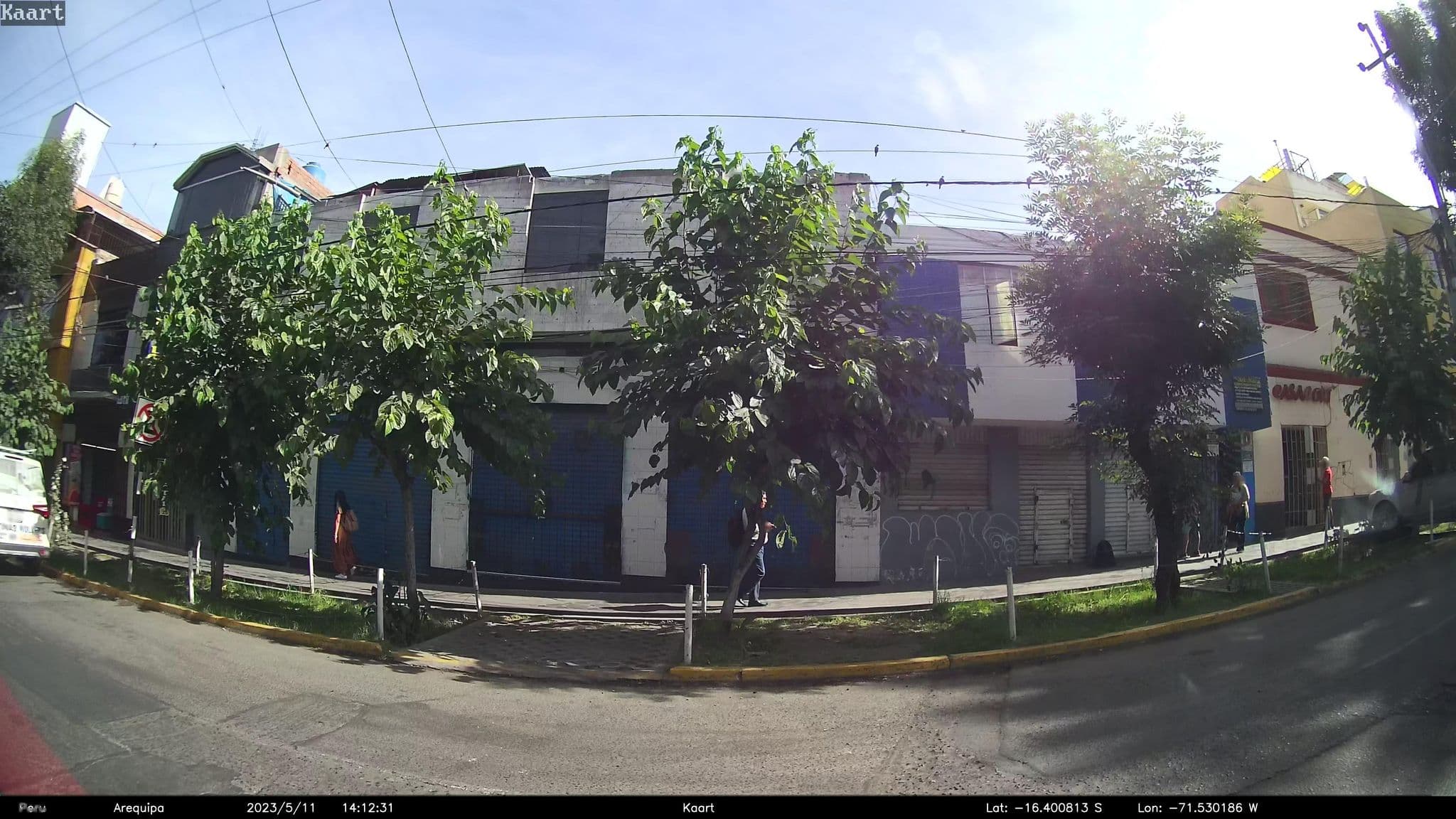 Street view near Manuel, Arequipa