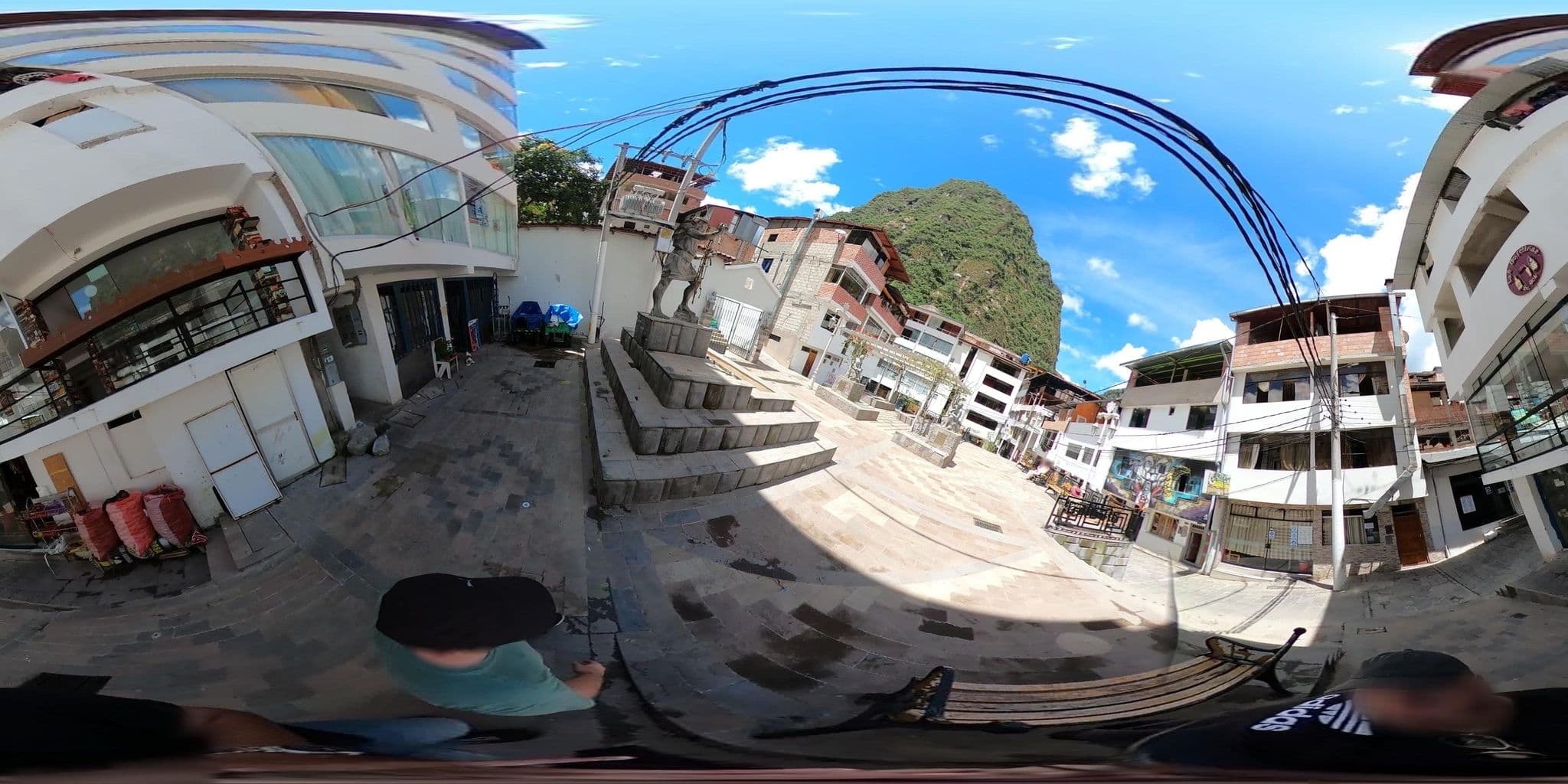 Street view near Margarita's House, Machupicchu