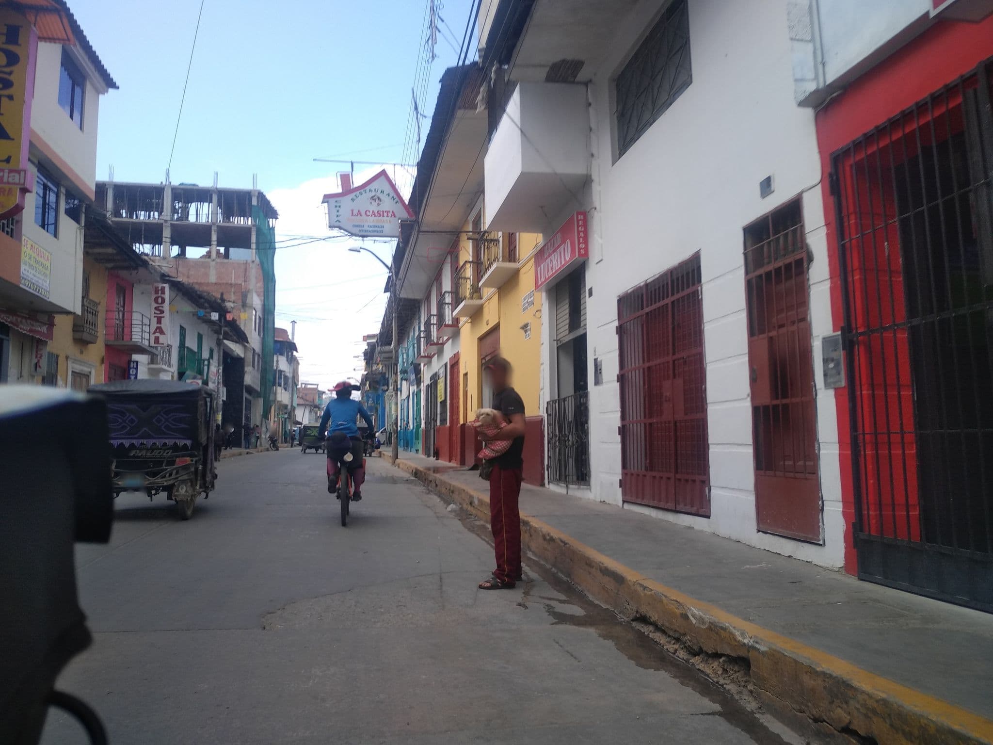 Street view near Hostal Imperial, Celendín — © nomadmapper (CC BY-SA · Mapillary)