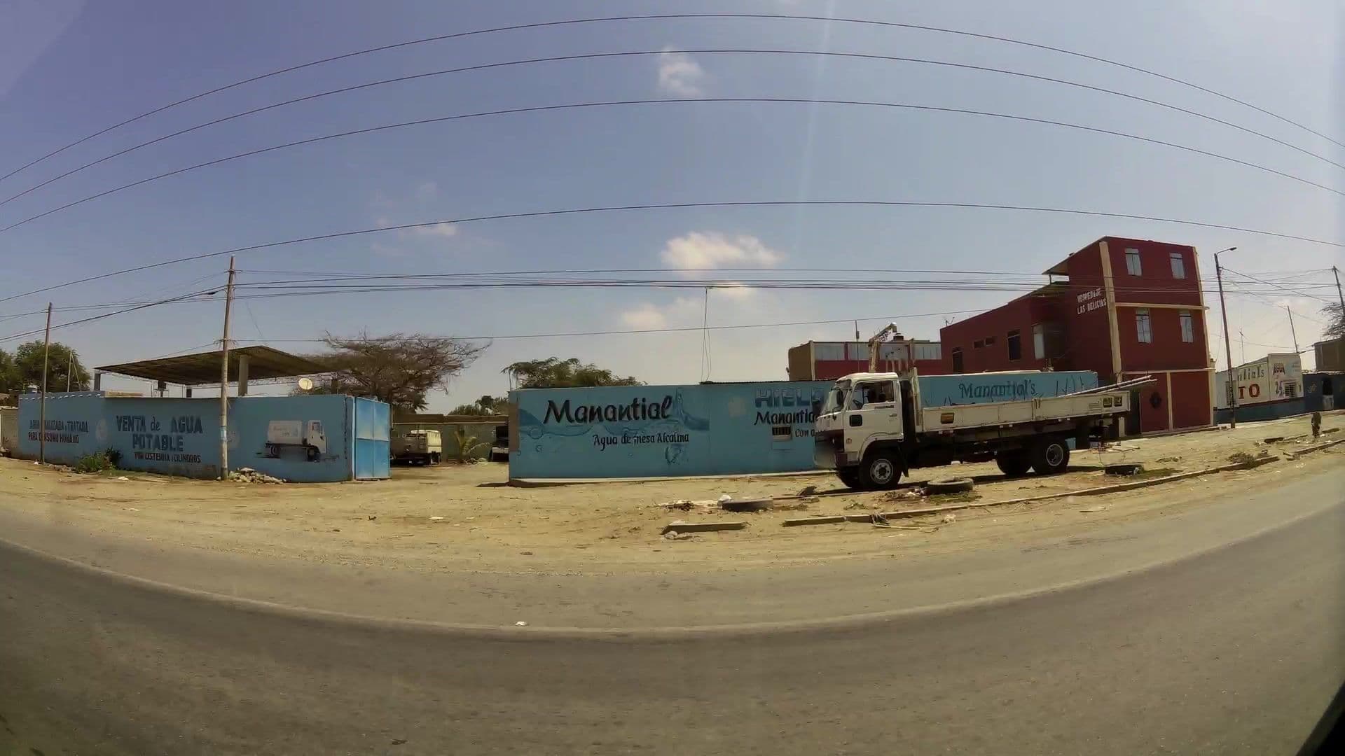 Street view near Hospedaje Las Delicias, San Pedro de Lloc — © kaartcam (CC BY-SA · Mapillary)
