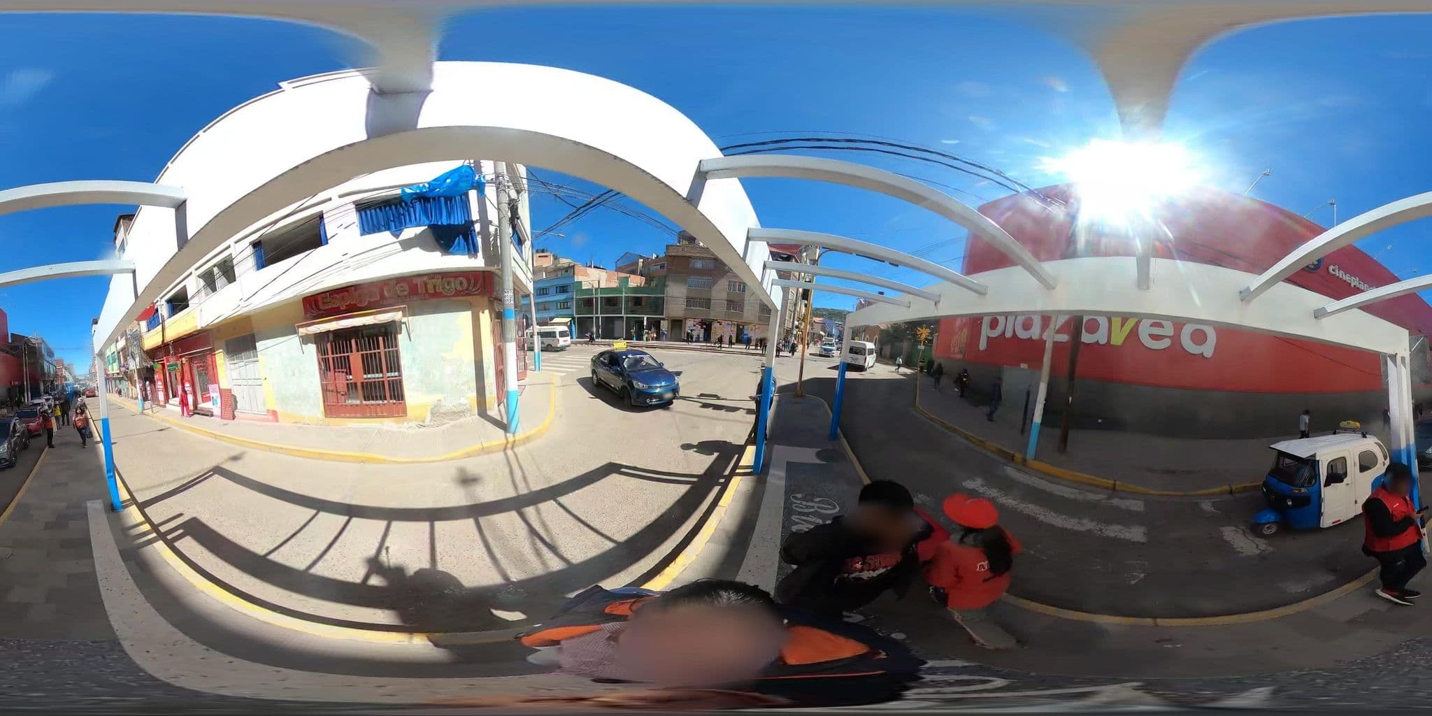 Street view near Hospedaje Santa Rosa, Puno — © johnarupire (CC BY-SA · Mapillary)