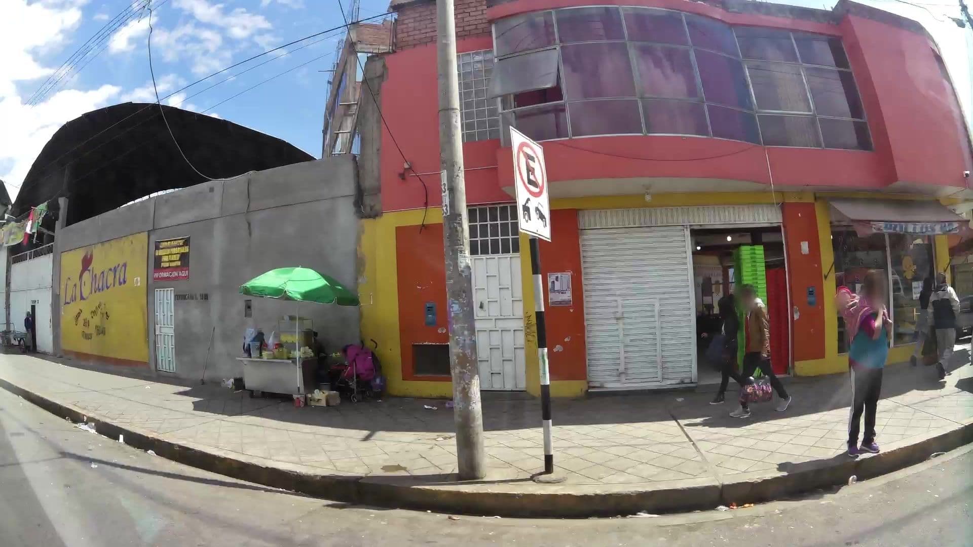 Street view near Hospedaje Flora, Huancayo — © kaartcam (CC BY-SA · Mapillary)