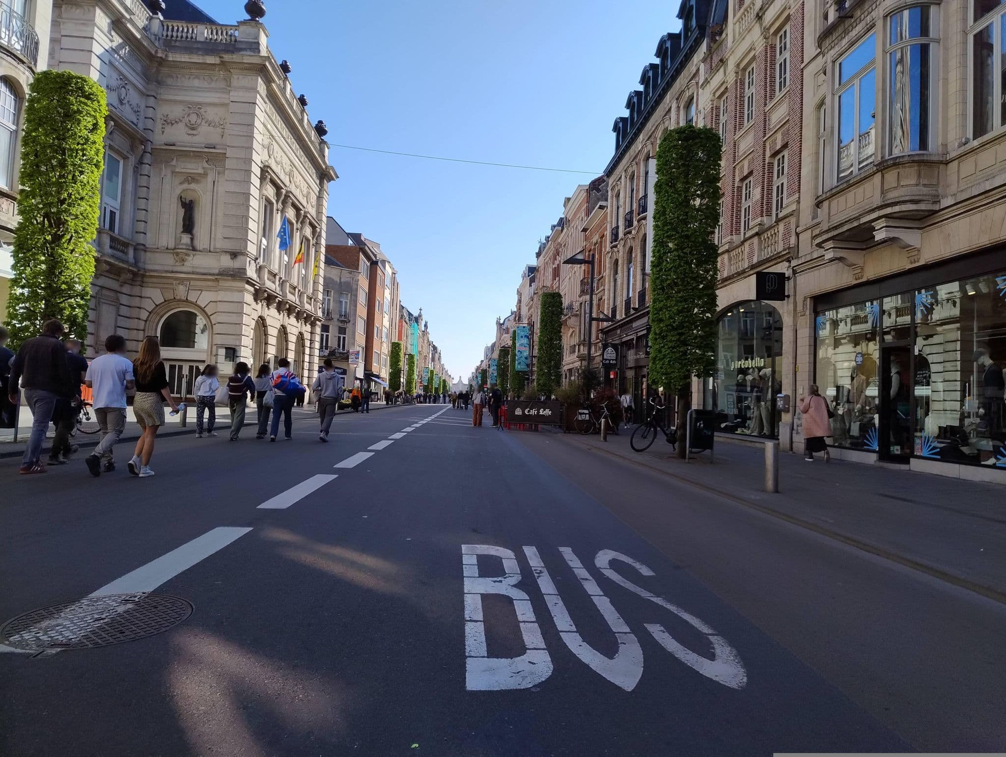 Street view near Theater Hotel, Leuven — © polyglot (CC BY-SA · Mapillary)
