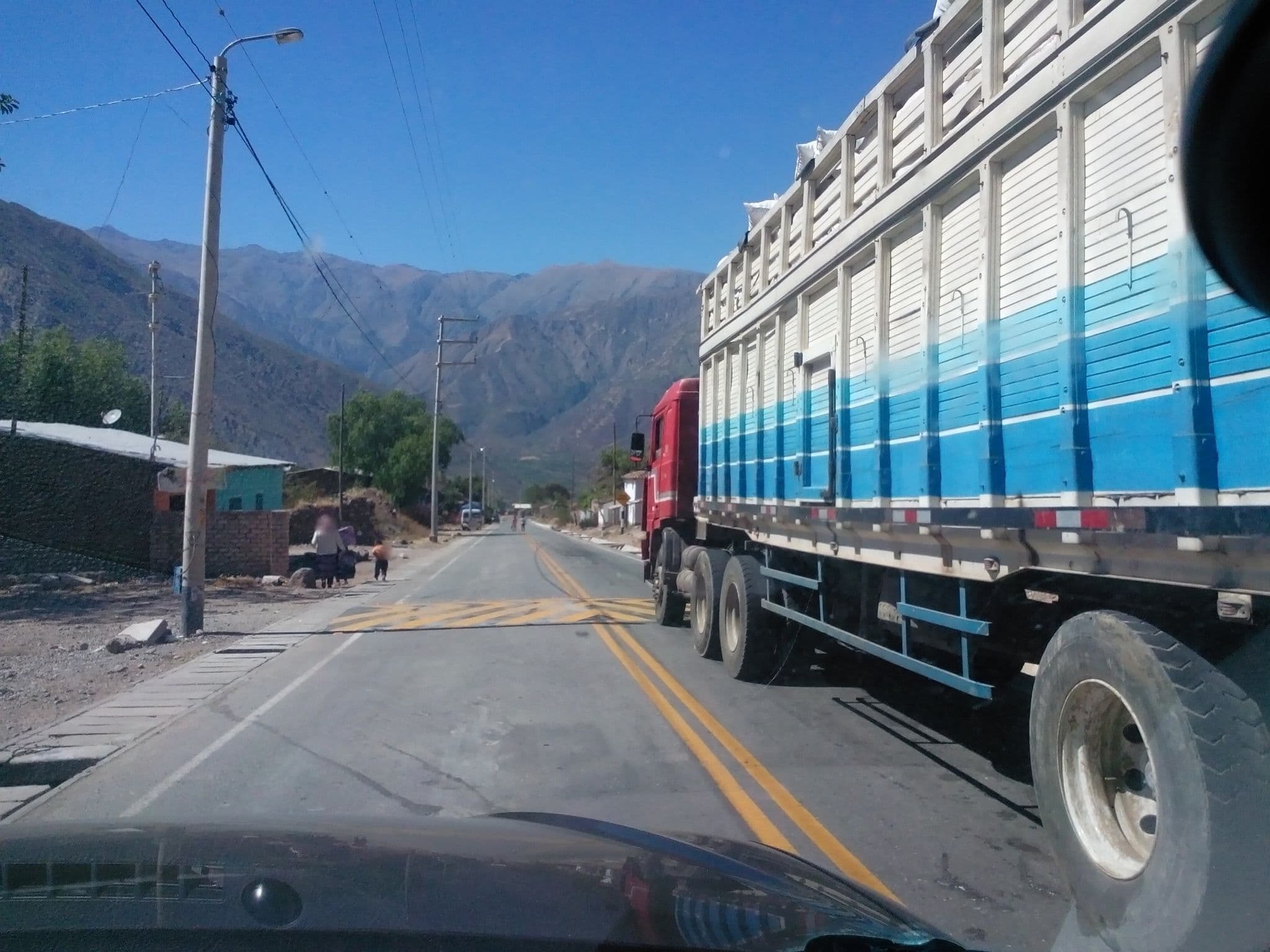 Street view near Hostal Pajonal, Las Nazarenas — © derfred (CC BY-SA · Mapillary)