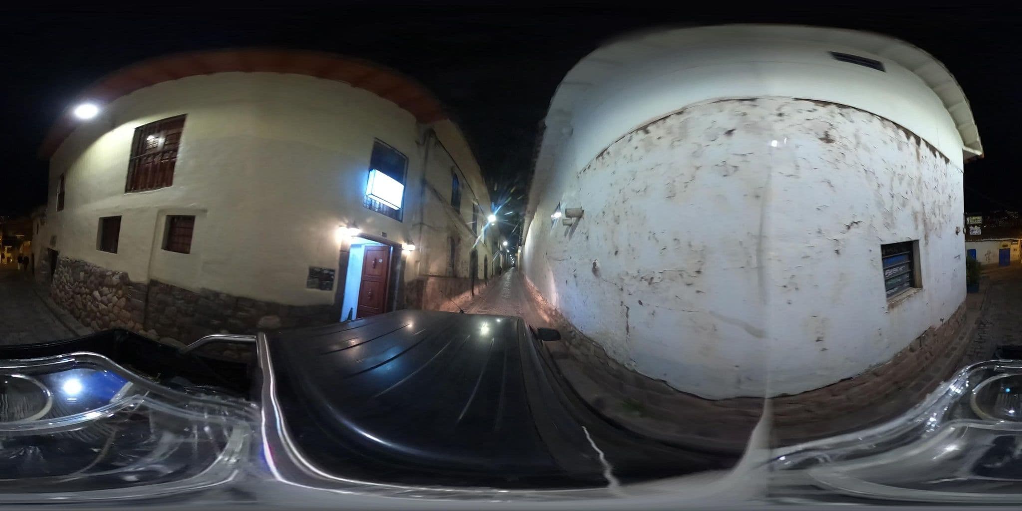 Street view near Hostal Mirador de San Blas, Wanchaq — © jaderbavaresco (CC BY-SA · Mapillary)