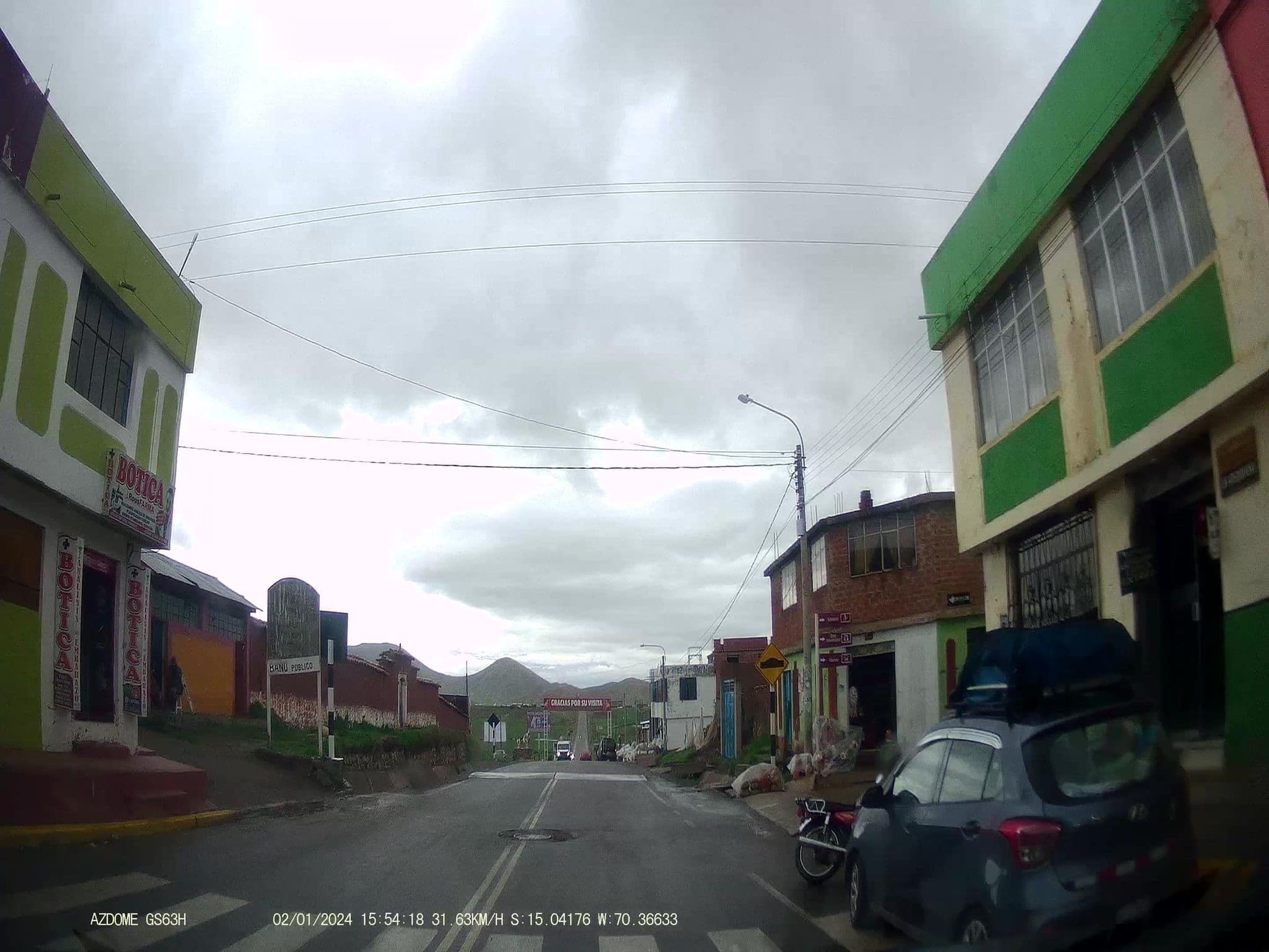 Street view near Hospedaje La Arequipeña, Azángaro — © jaderbavaresco (CC BY-SA · Mapillary)