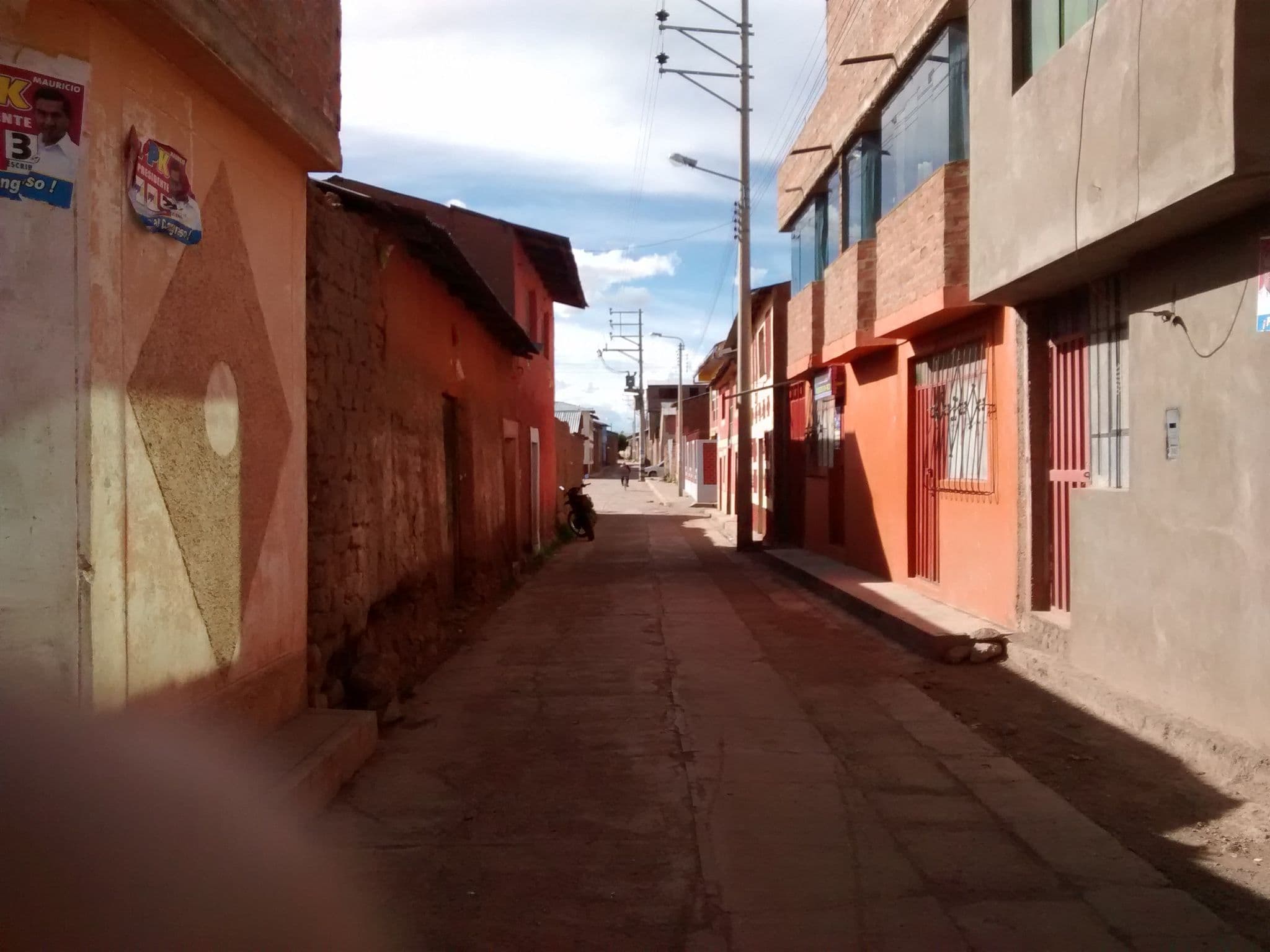 Street view near Hostal Angelica, Azángaro — © mbarb57 (CC BY-SA · Mapillary)