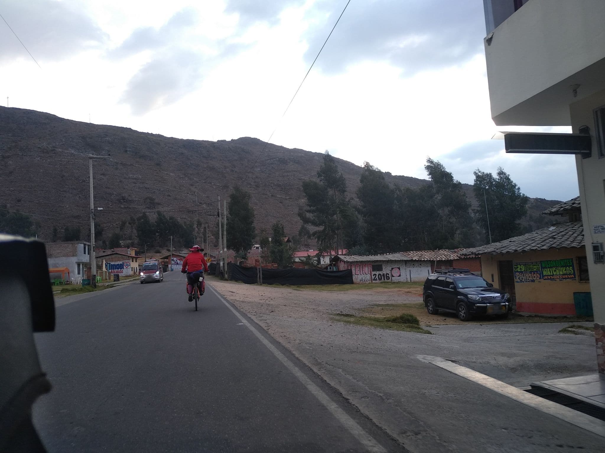 Street view near Restaurant Hospedaje Piscis, Huamachuco — © nomadmapper (CC BY-SA · Mapillary)