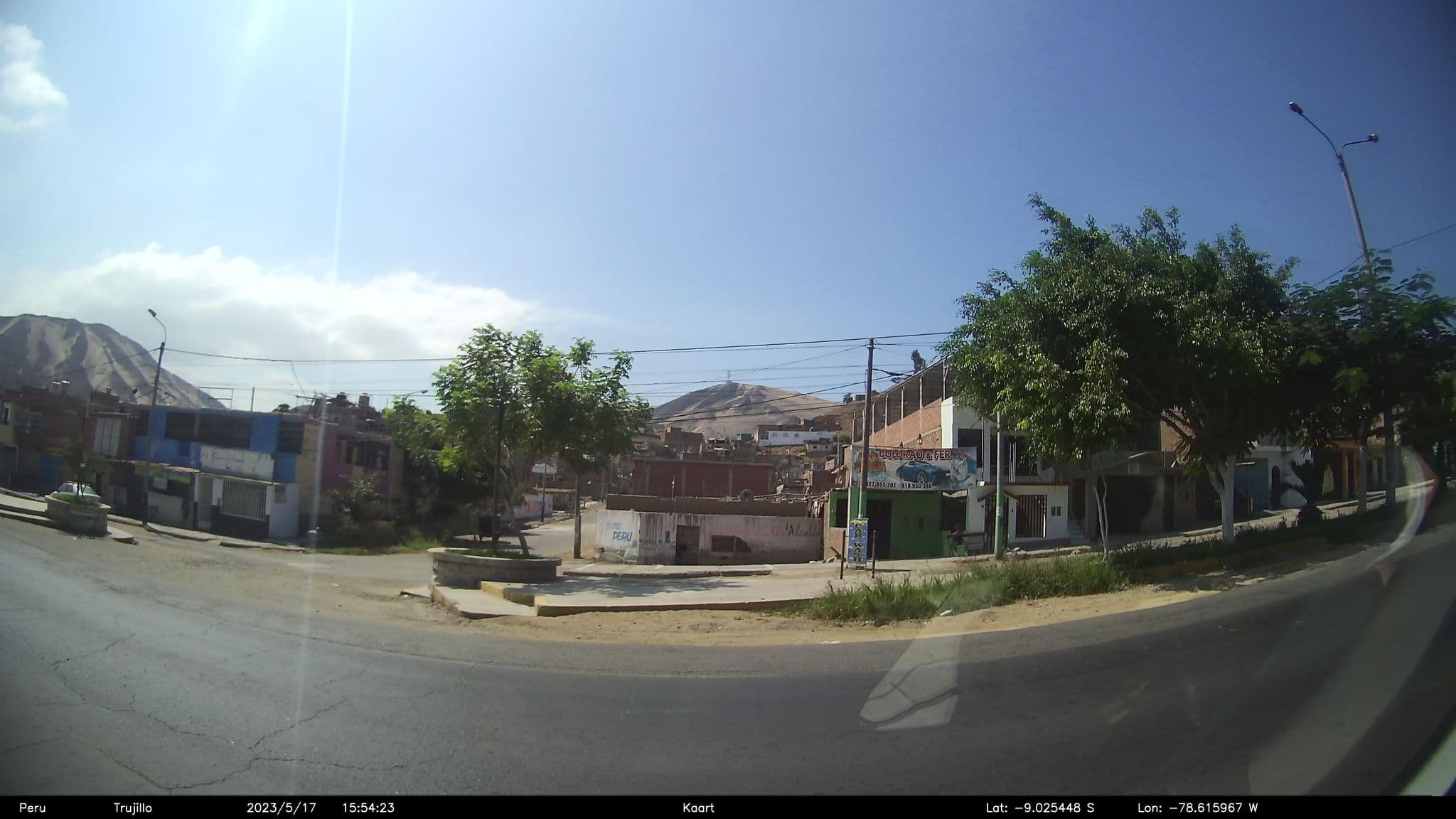 Street view near Dental San Juan;Hospedaje Coishco, Coishco — © kaart_2 (CC BY-SA · Mapillary)