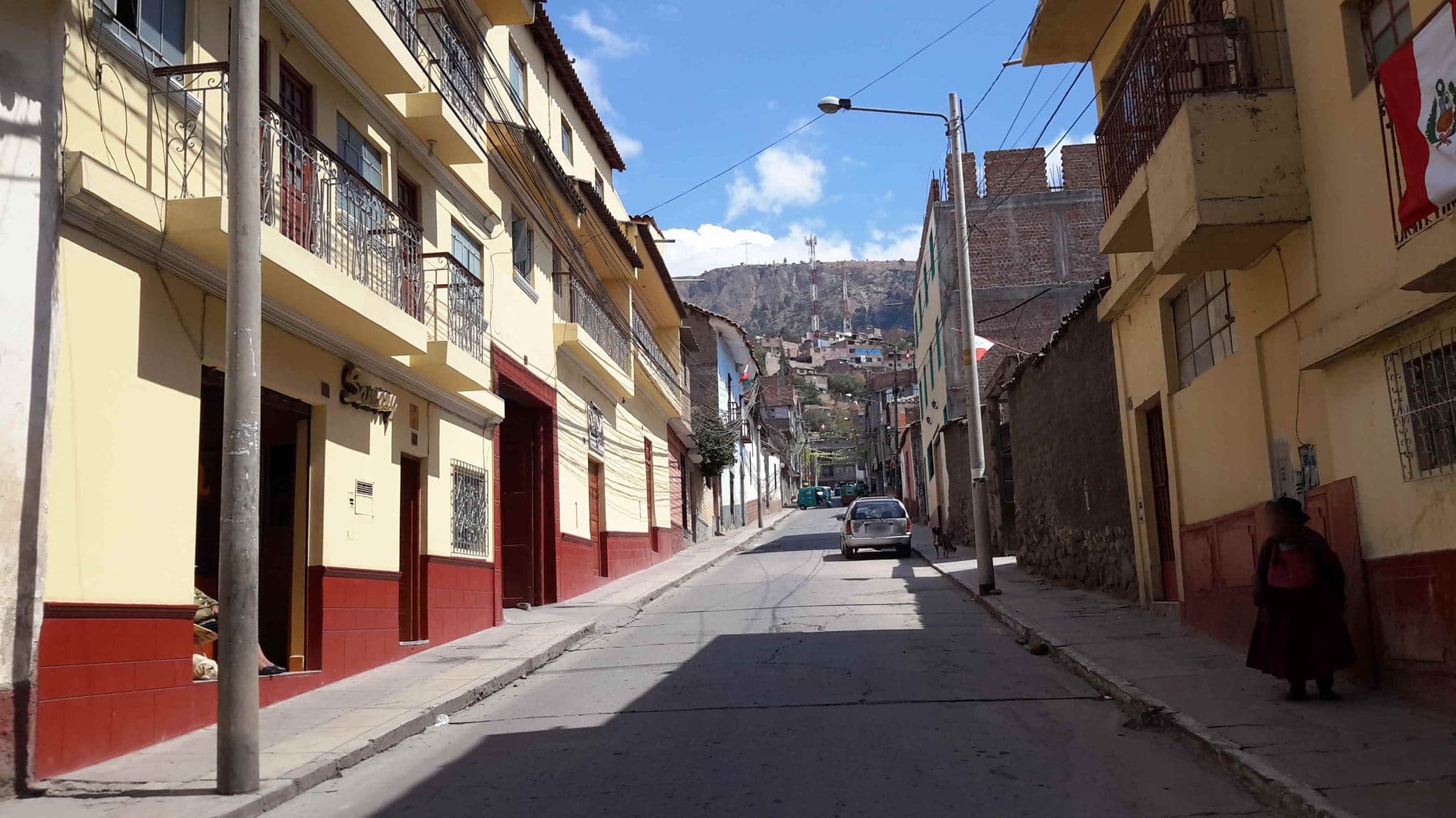 Street view near Hotel Samary, Ayacucho — © ediyess (CC BY-SA · Mapillary)