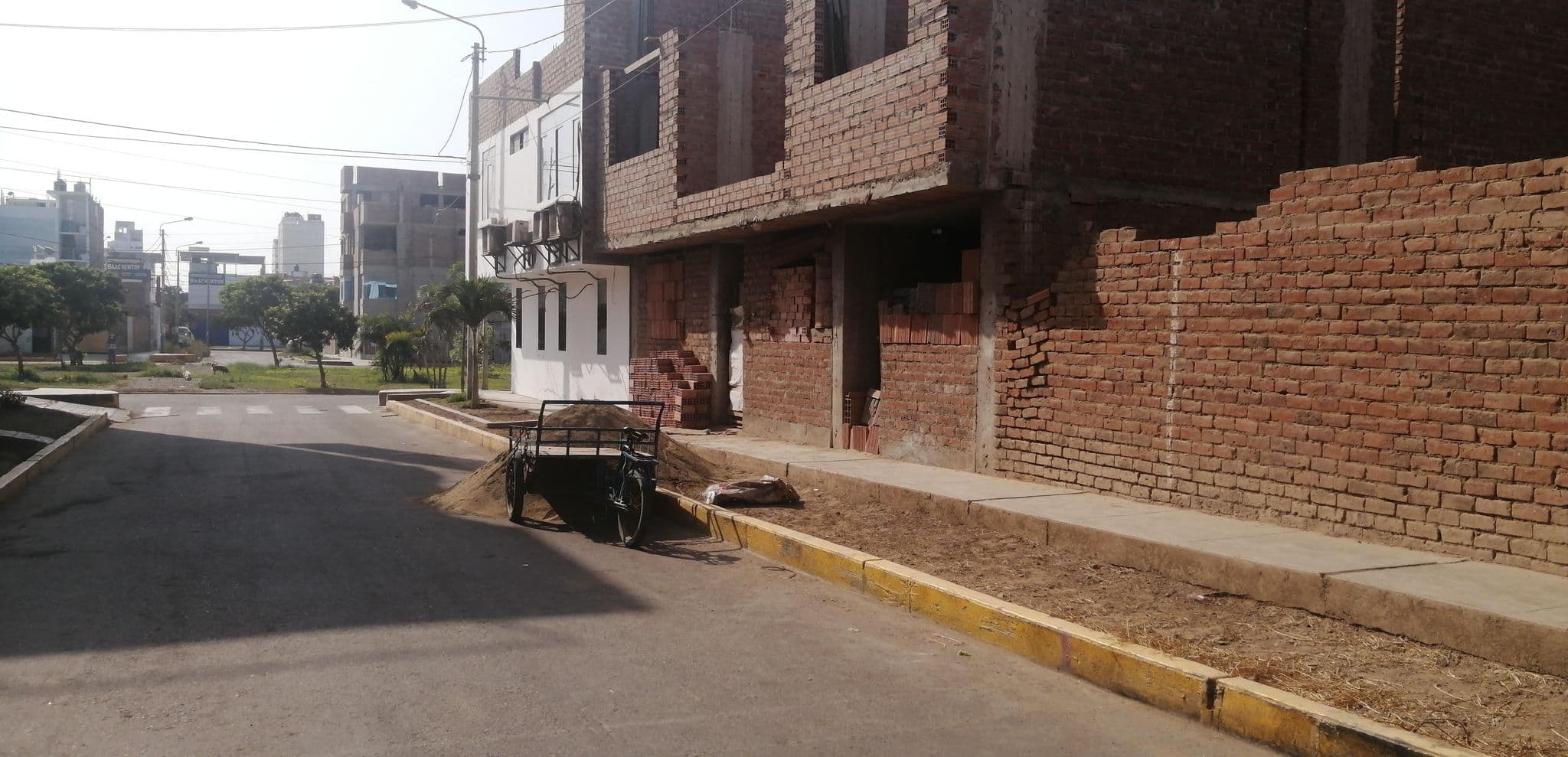 Street view near Hostal Bombay, Trujillo