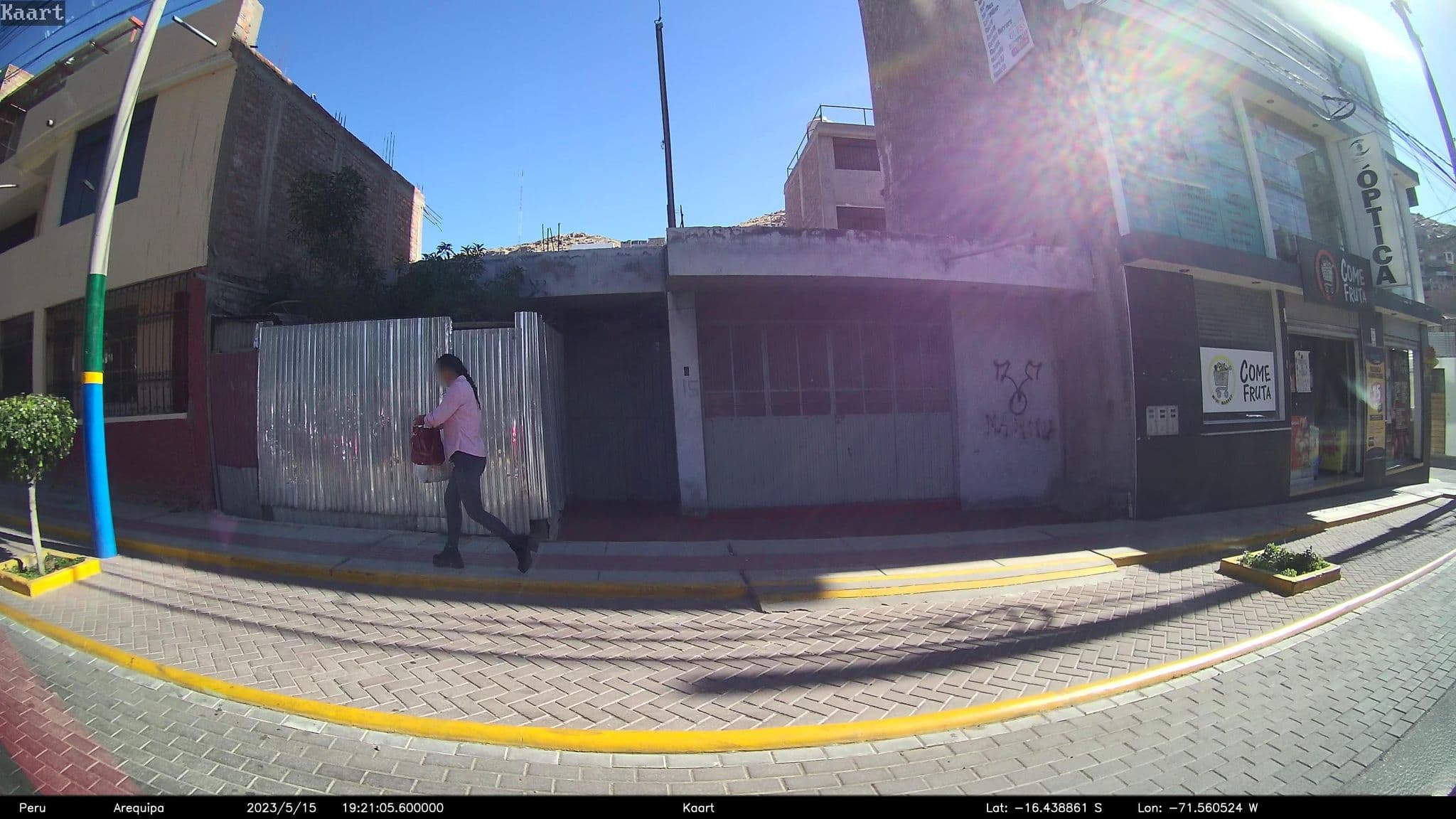 Street view near Hotel La Colonia, Jacobo Hunter — © kaart_2 (CC BY-SA · Mapillary)