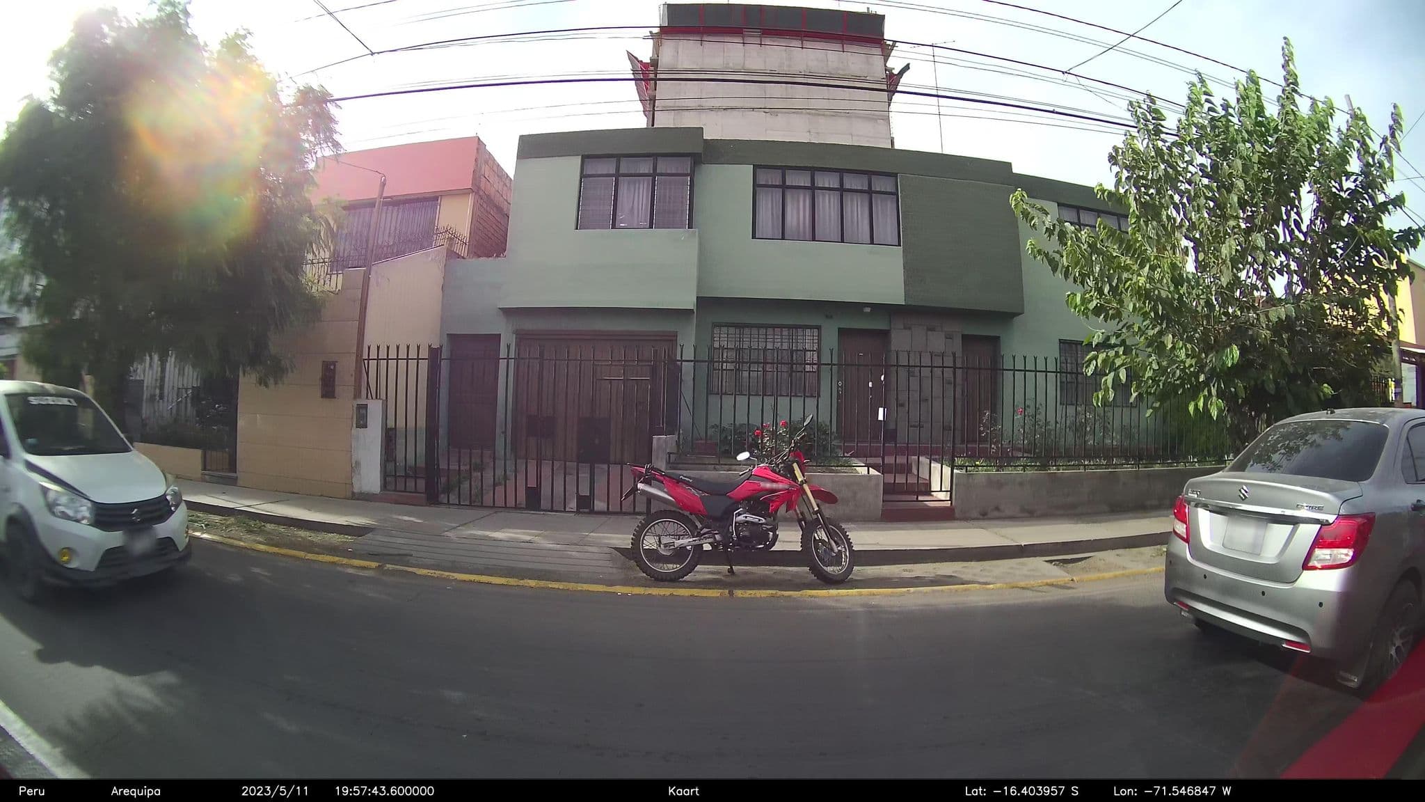 Street view near Hostal Bon Repos, Arequipa