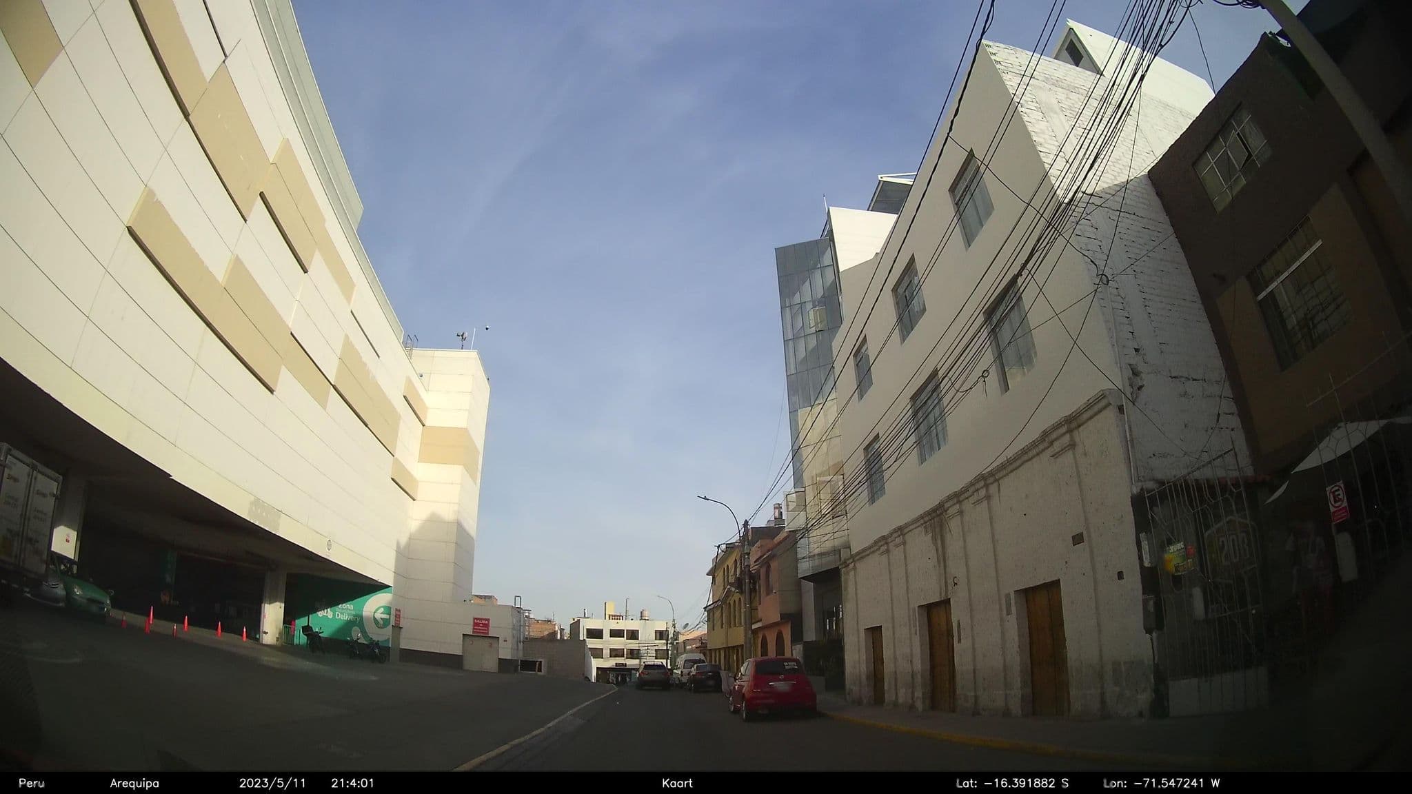 Street view near La posada de Cayma, Arequipa — © kaart_2 (CC BY-SA · Mapillary)