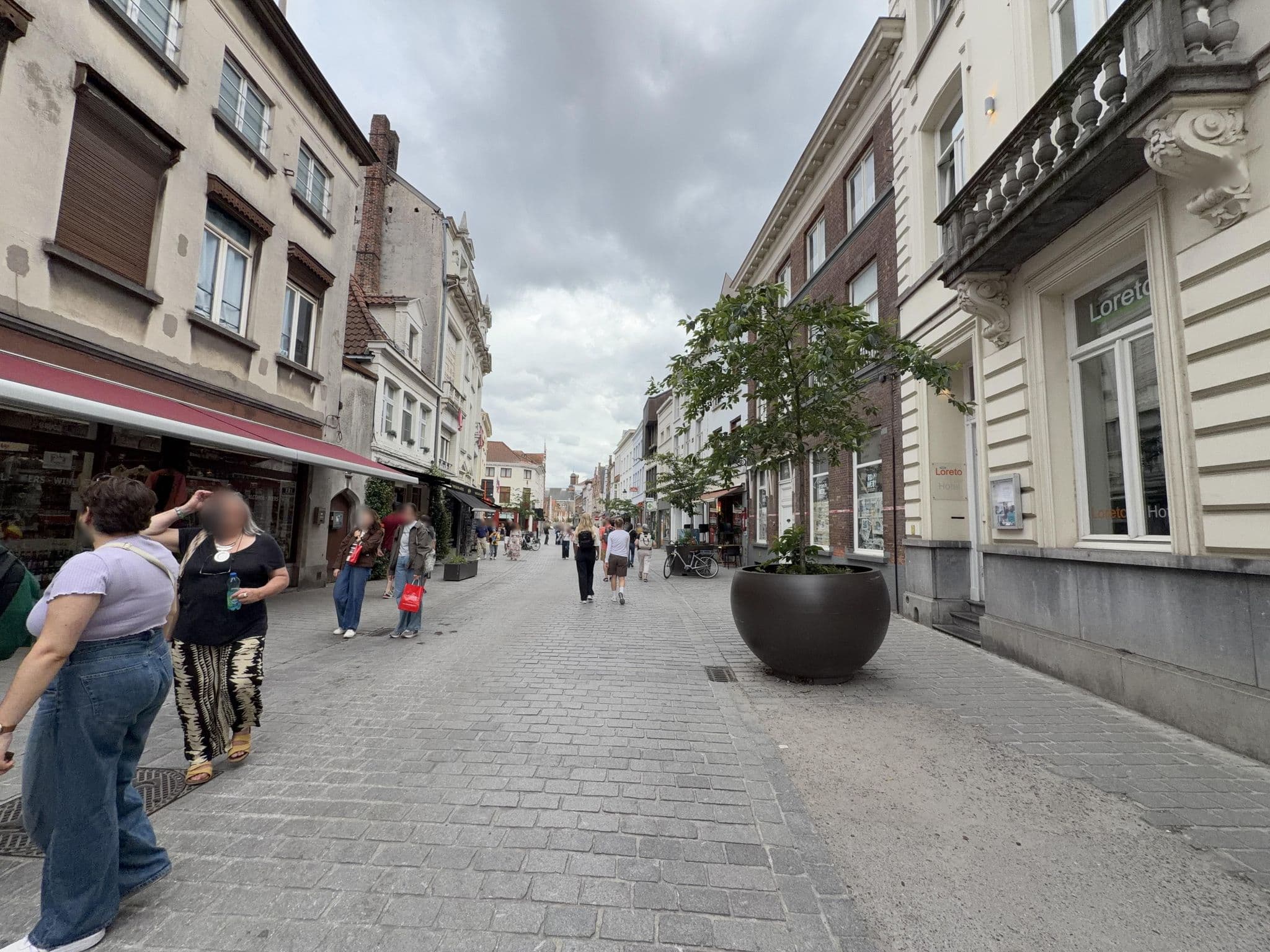 Street view near Hotel Loreto, Brugge — © filipb (CC BY-SA · Mapillary)