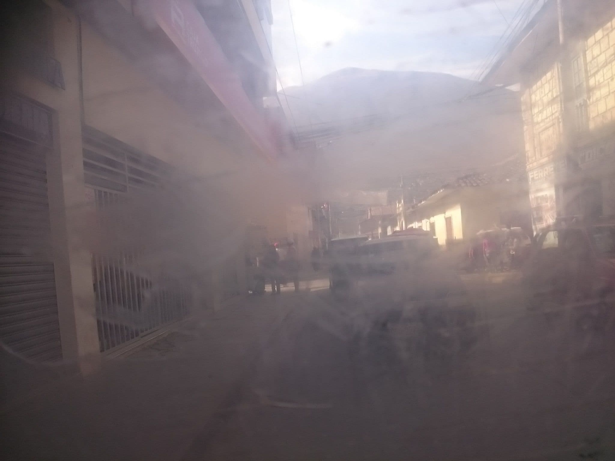 Street view near Hostal Huánuco, Huánuco — © sguinetti (CC BY-SA · Mapillary)