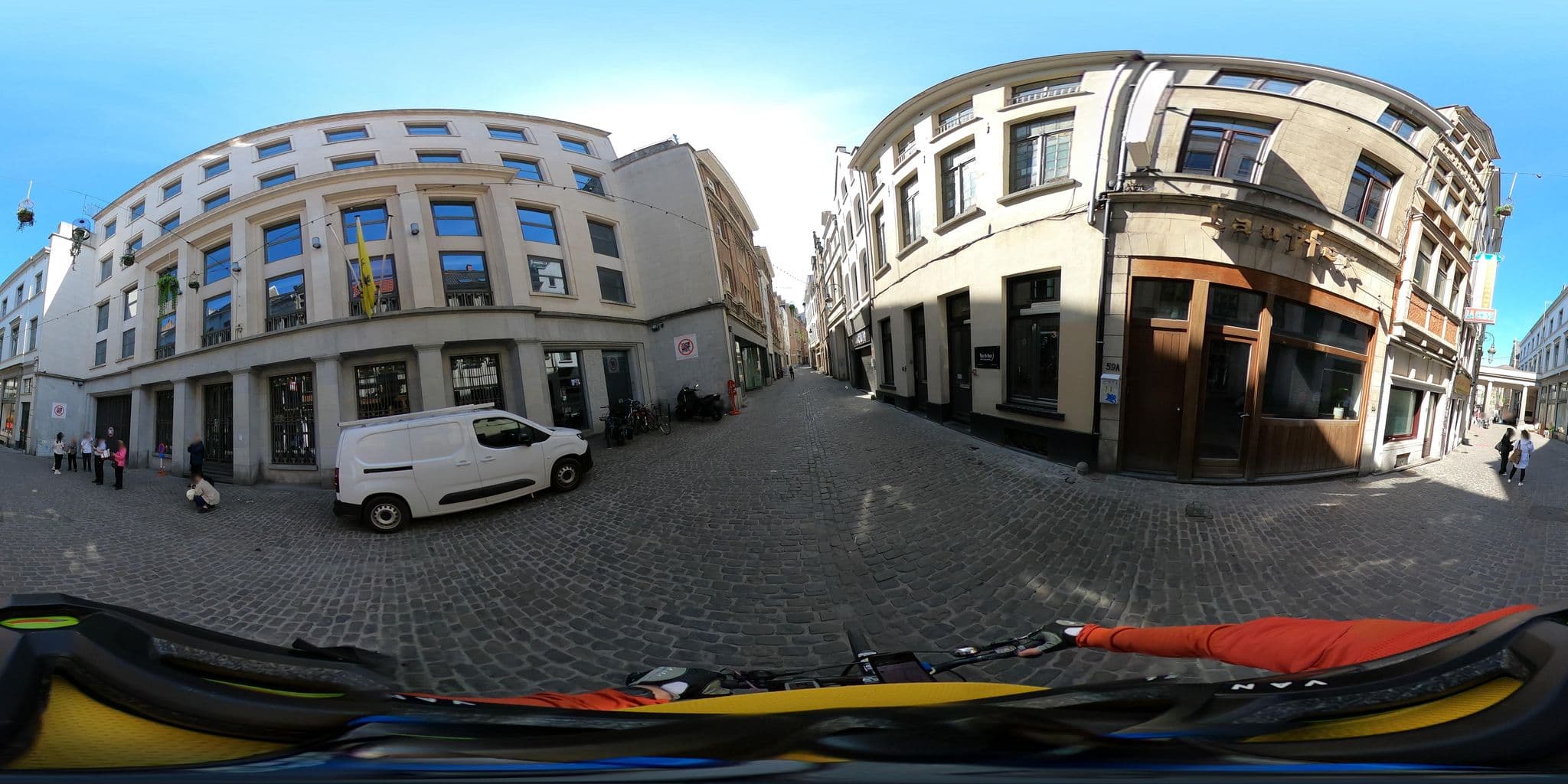 Street view near Rent by Night, Brussels — © Stefdegreef (CC BY-SA · Mapillary)