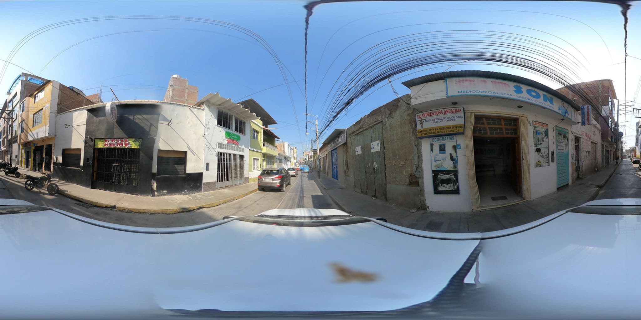 Street view near Hostal El Sol, Chepén — © kaart_2 (CC BY-SA · Mapillary)