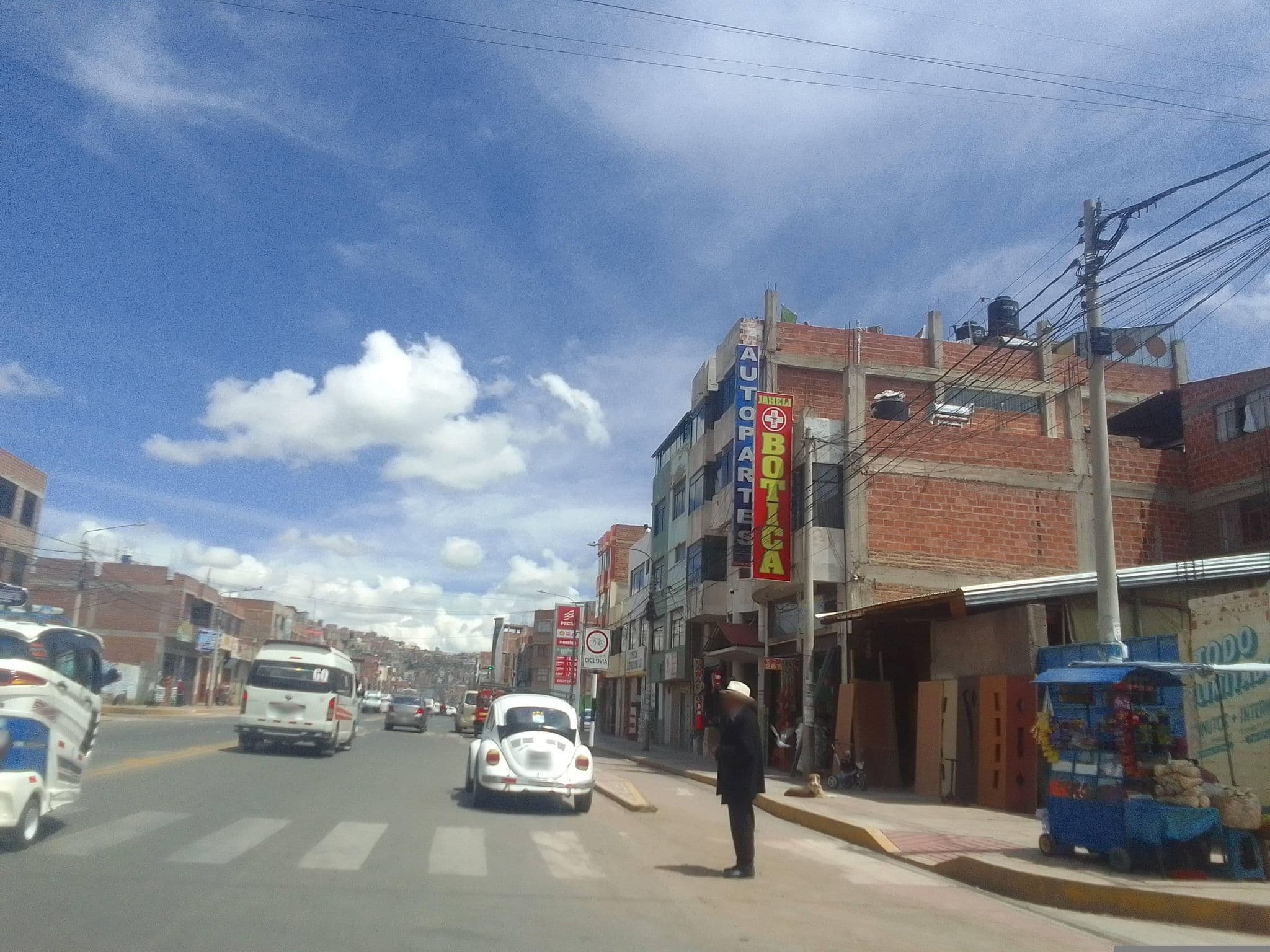 Street view near Hospedaje Terminal, Puno — © quismani (CC BY-SA · Mapillary)