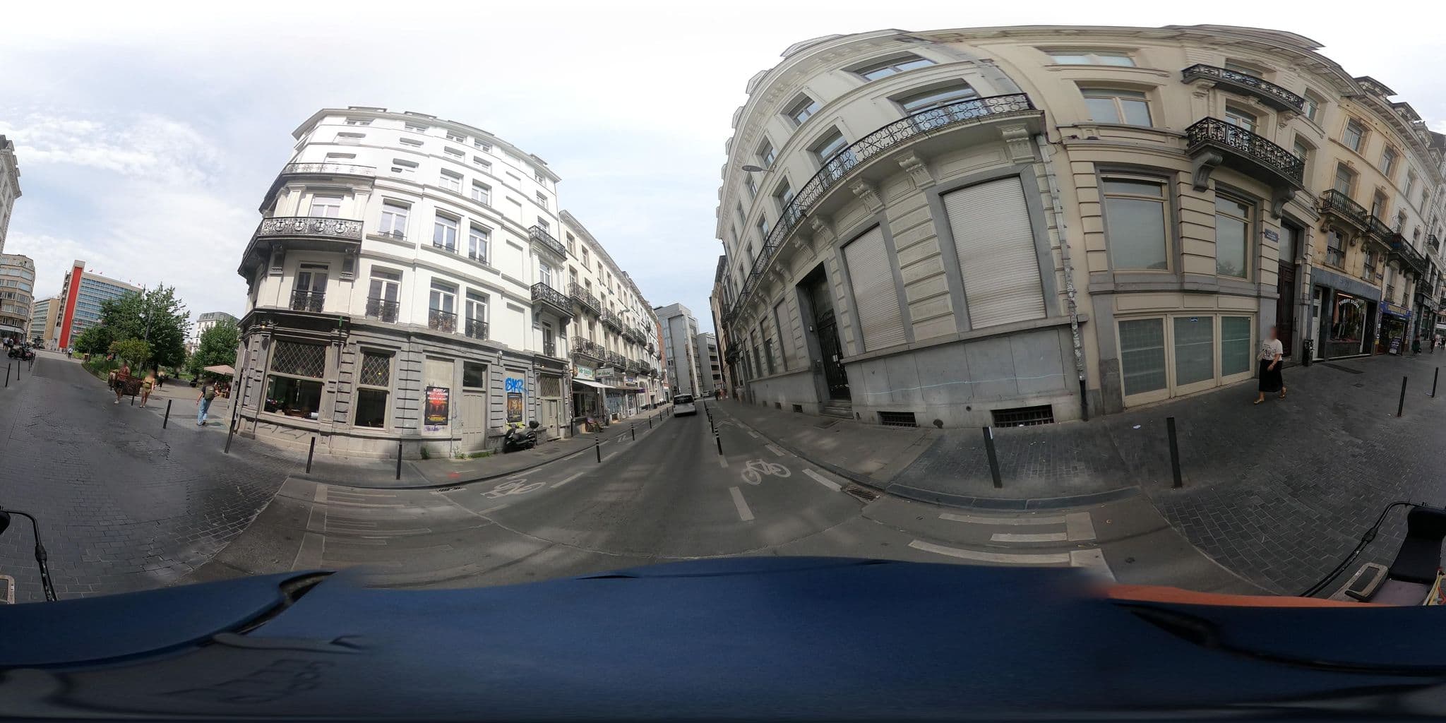 Street view near The Mila Hotel, Brussels — © thierry1030 (CC BY-SA · Mapillary)