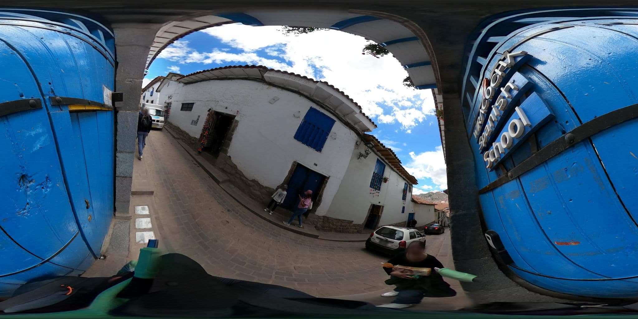 Street view near Hostal Touristico, Wanchaq