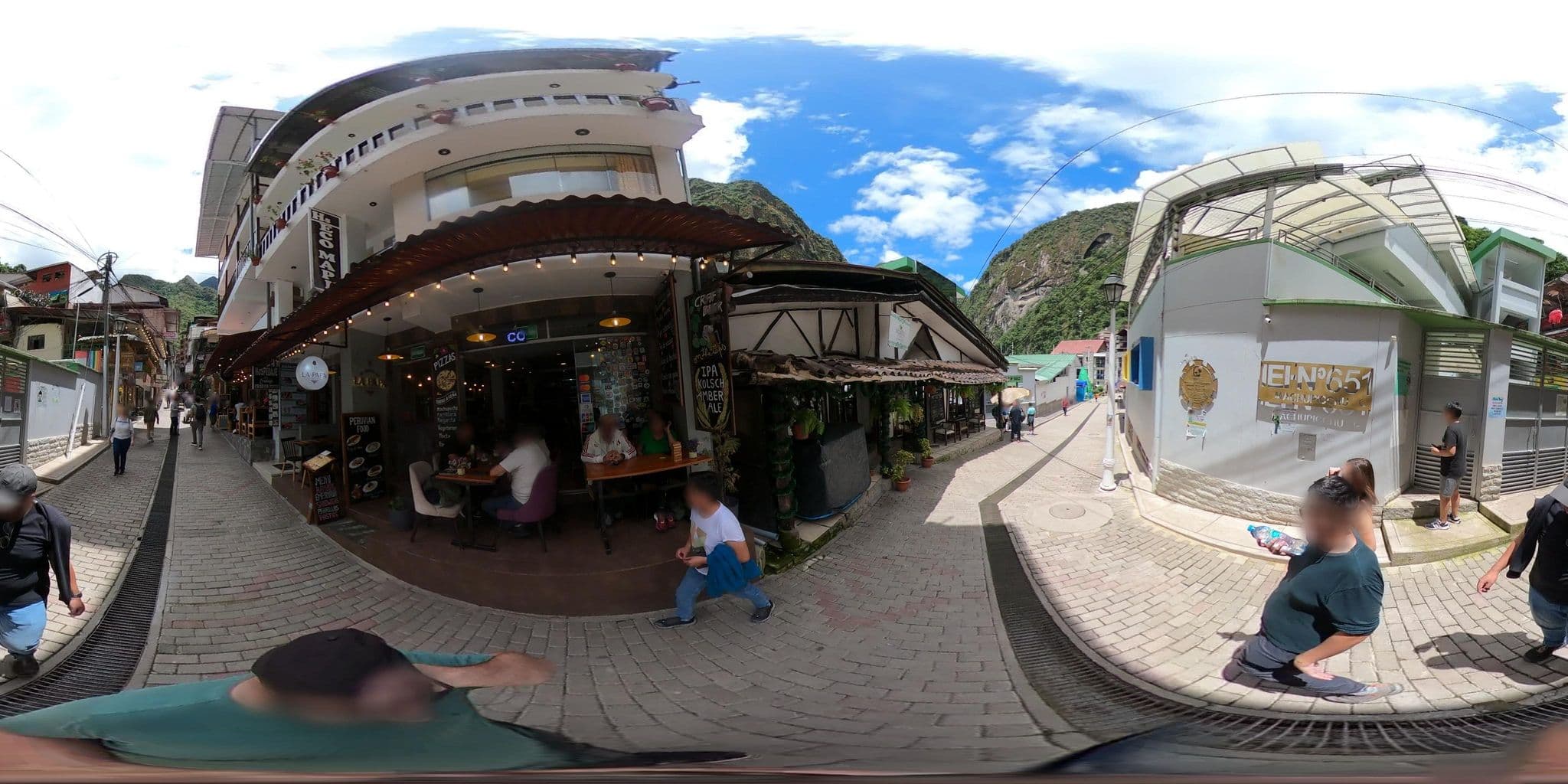 Street view near El MaPi by Inkaterra, Machupicchu