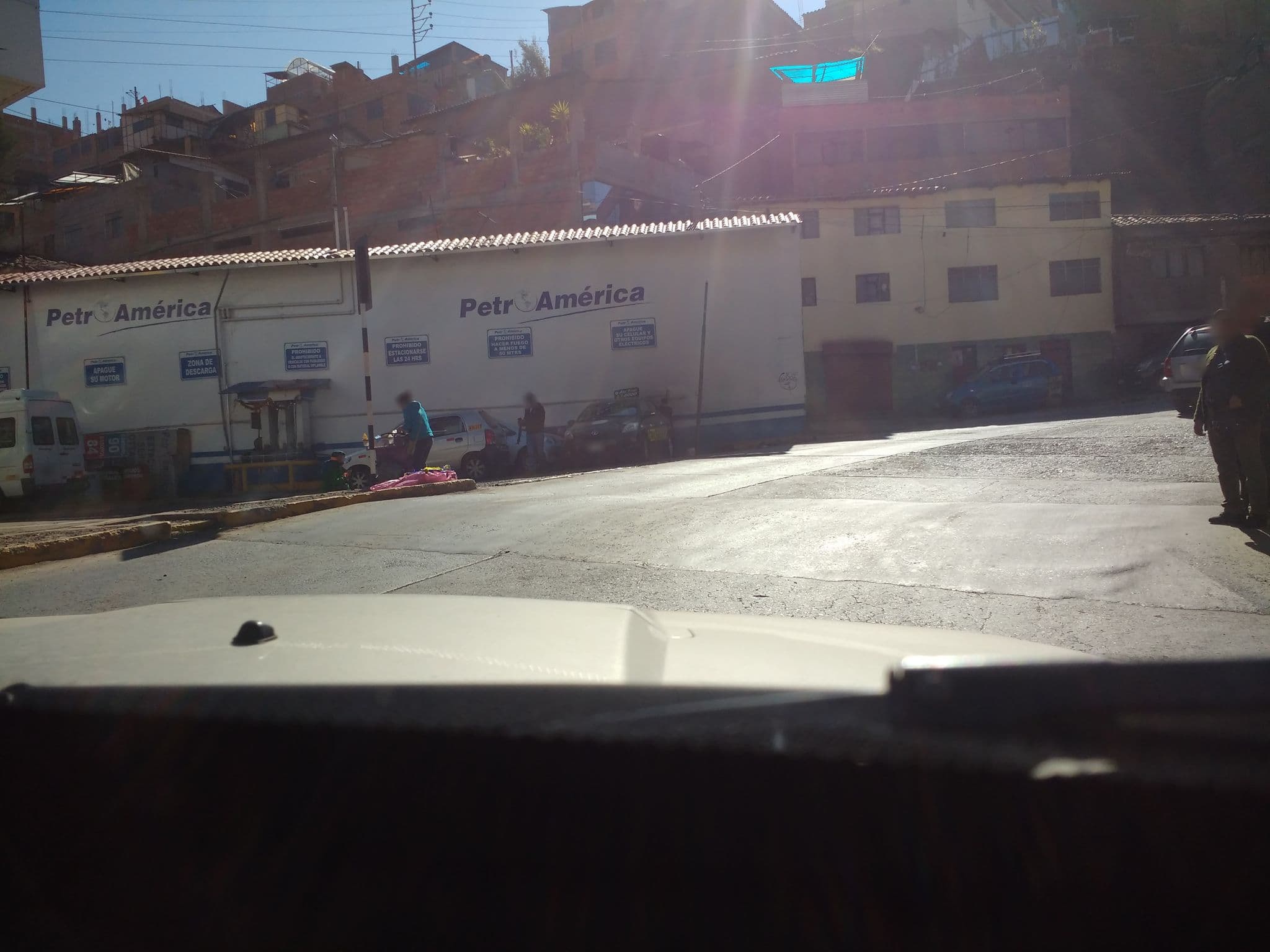 Street view near casa de jorge, Santiago