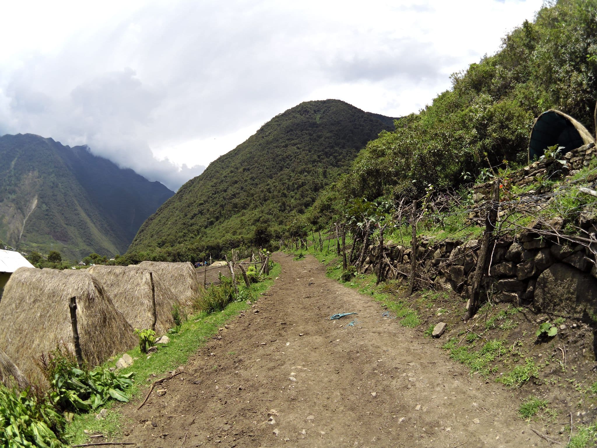 Street view near Camping Pablito, Machupicchu