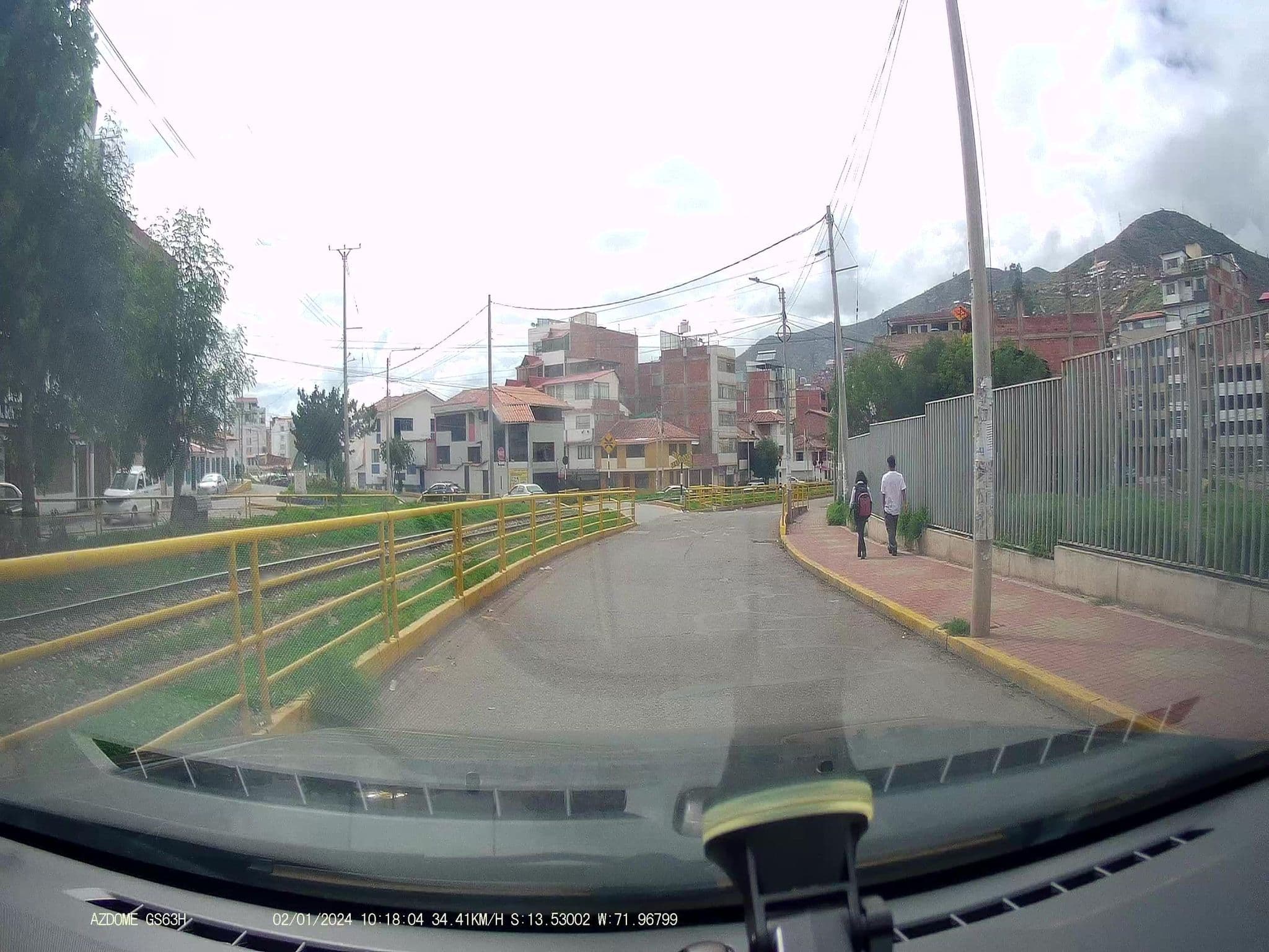 Street view near Bunker Hostal, Cusco — © jaderbavaresco (CC BY-SA · Mapillary)