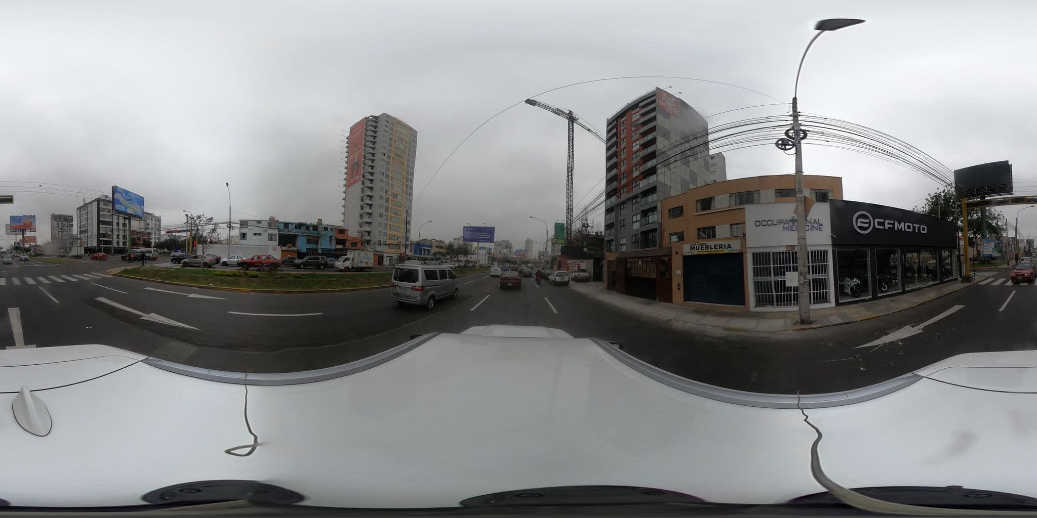 Street view near Hostal Perú House, Jesus Maria — © kaart_360 (CC BY-SA · Mapillary)