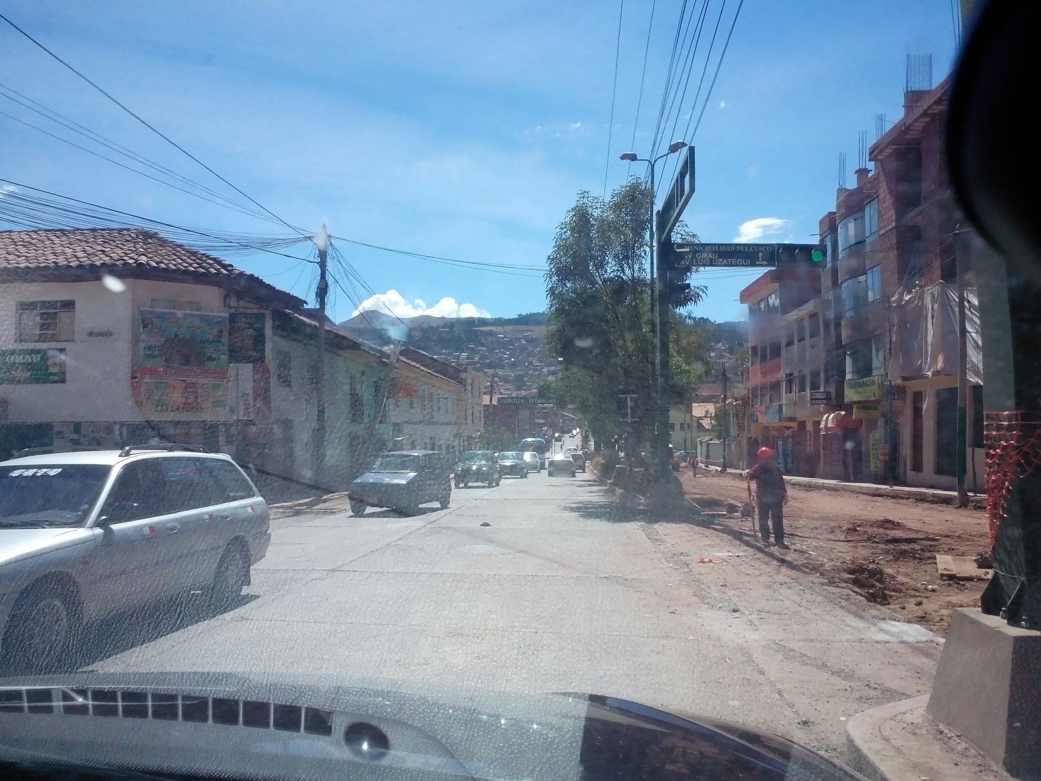 Street view near Hotel Mantas Cusco, Santiago