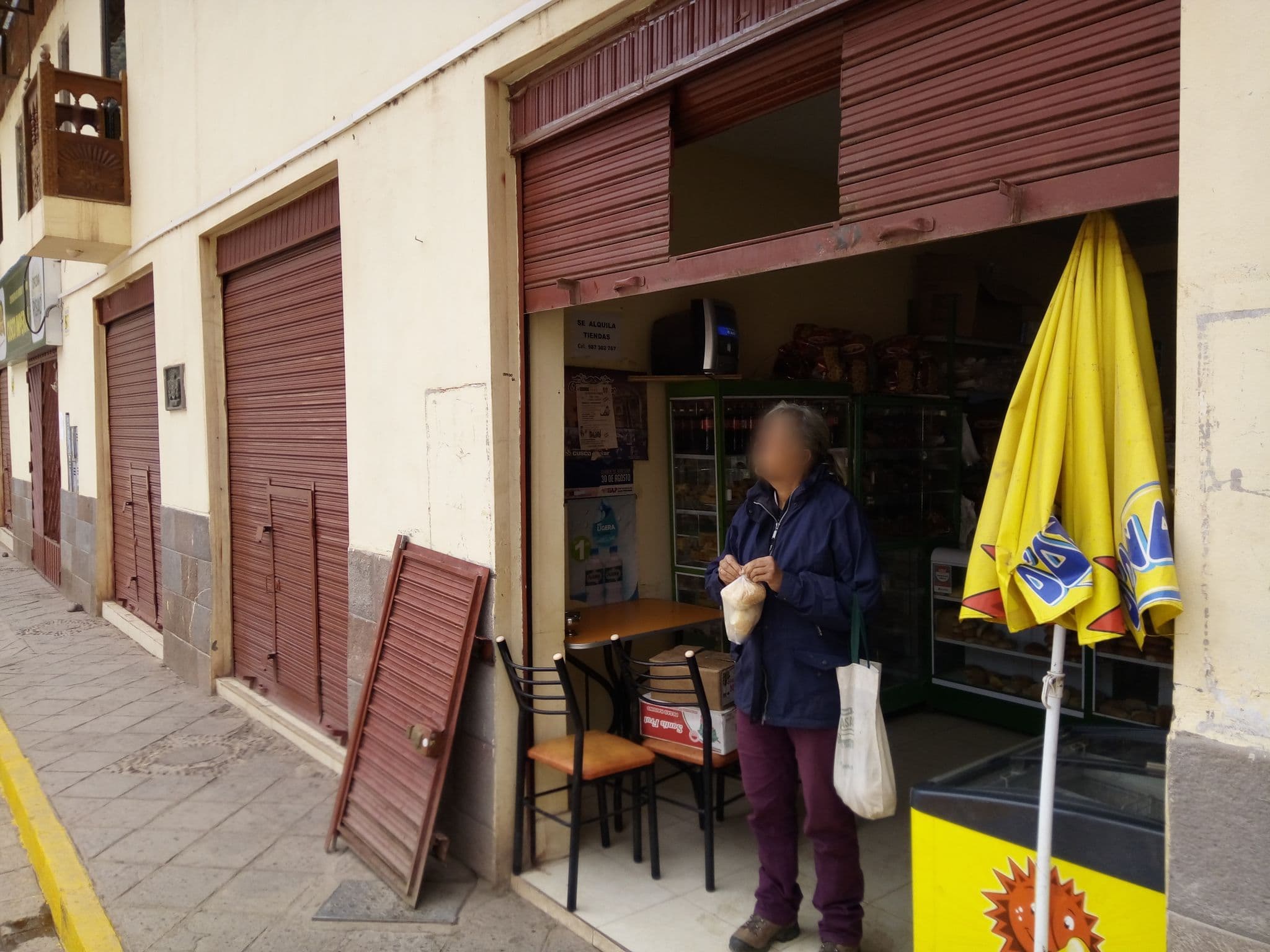 Street view near La Posada de Francisco, Pisac — © janvanbekkum (CC BY-SA · Mapillary)