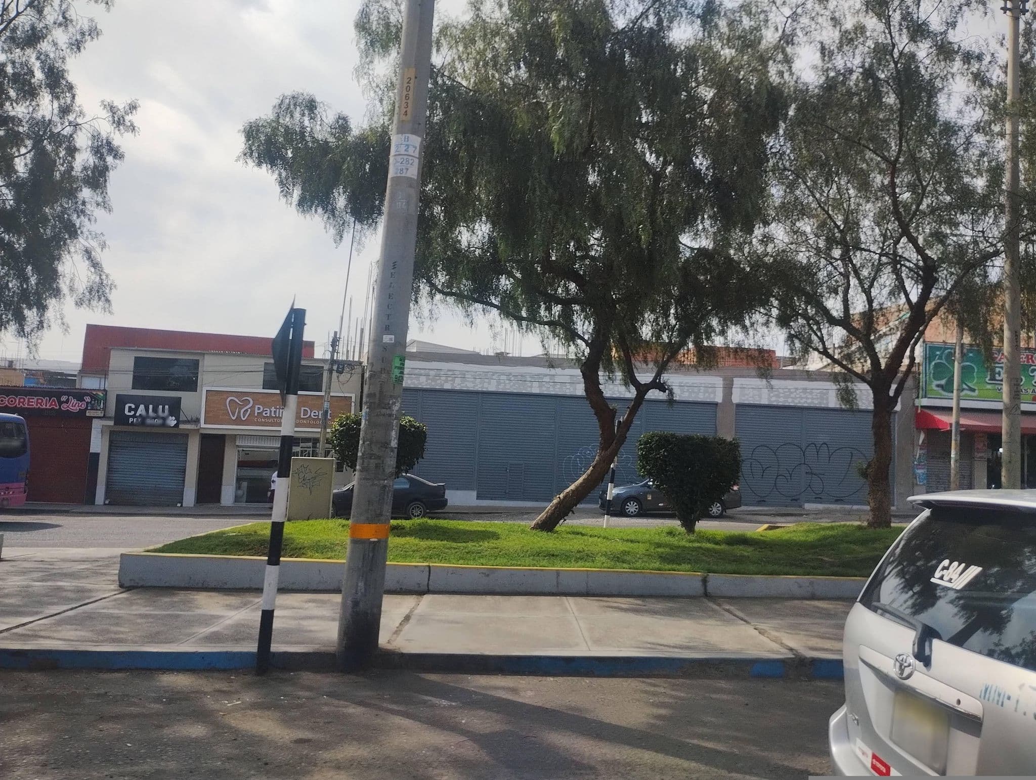 Street view near Hotel Corona Real, Tacna