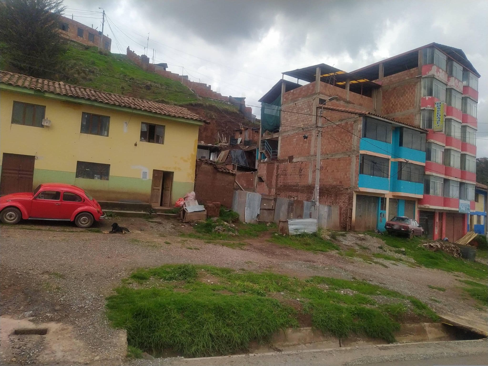 Street view near La Frontera, Santiago