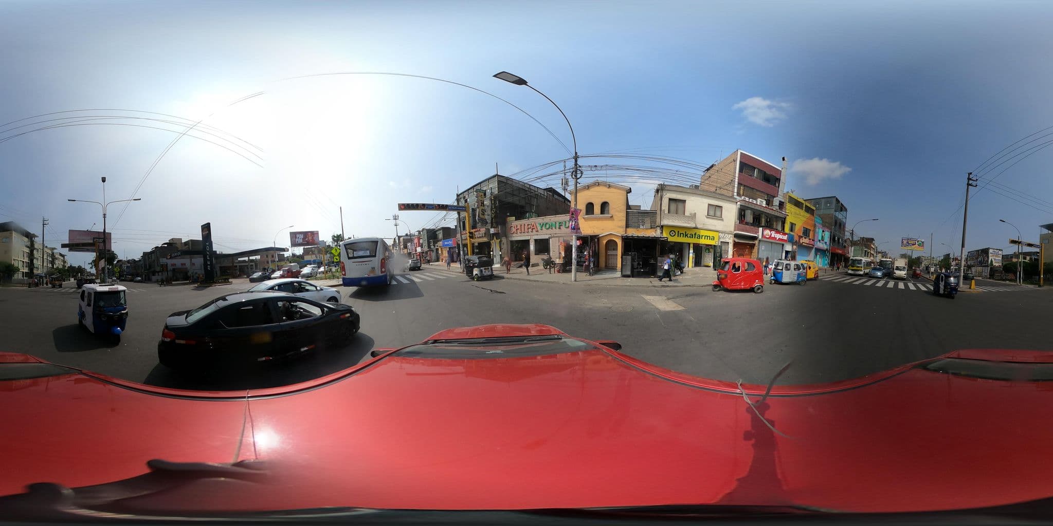 Street view near Hostal Las Vegas, Lima — © kaart_2 (CC BY-SA · Mapillary)