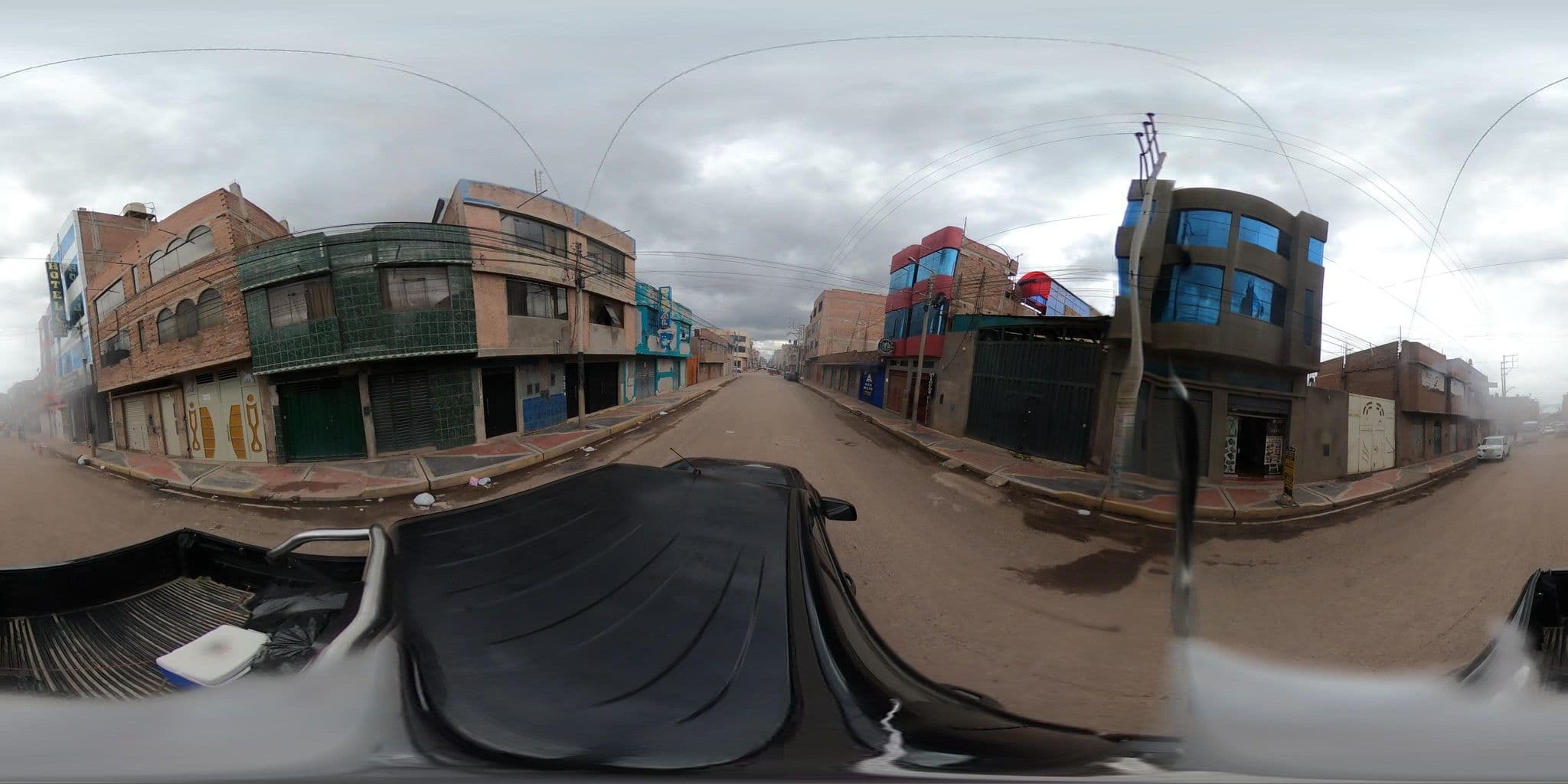 Street view near Hotel Luna Palace, San Miguel — © jaderbavaresco (CC BY-SA · Mapillary)