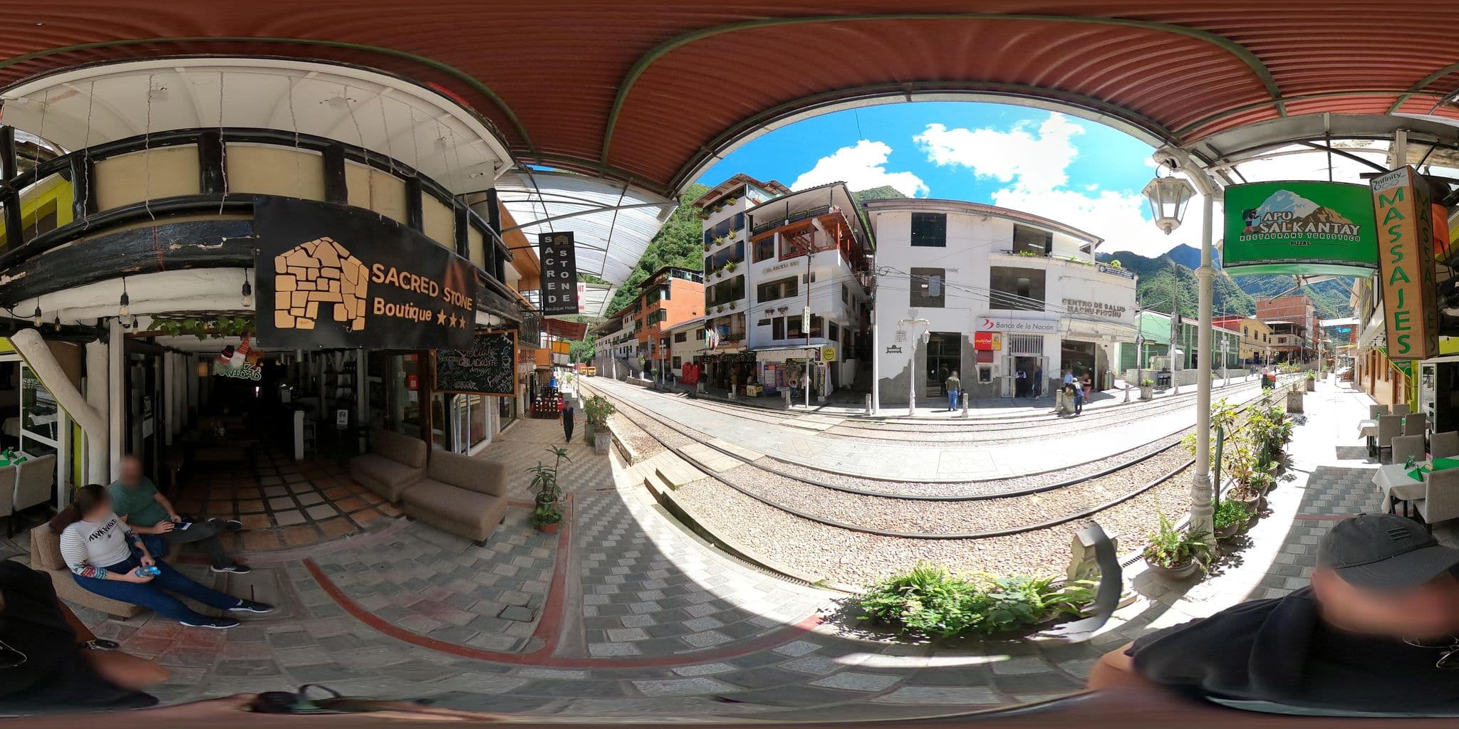 Street view near HOSTAL Valle Dorado 103, Machupicchu — © jaderbavaresco (CC BY-SA · Mapillary)