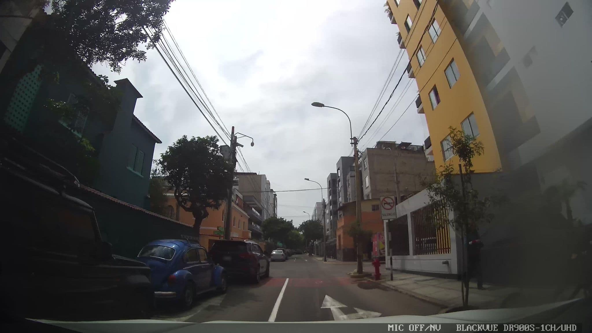 Street view near La Casona Azul, Miraflores