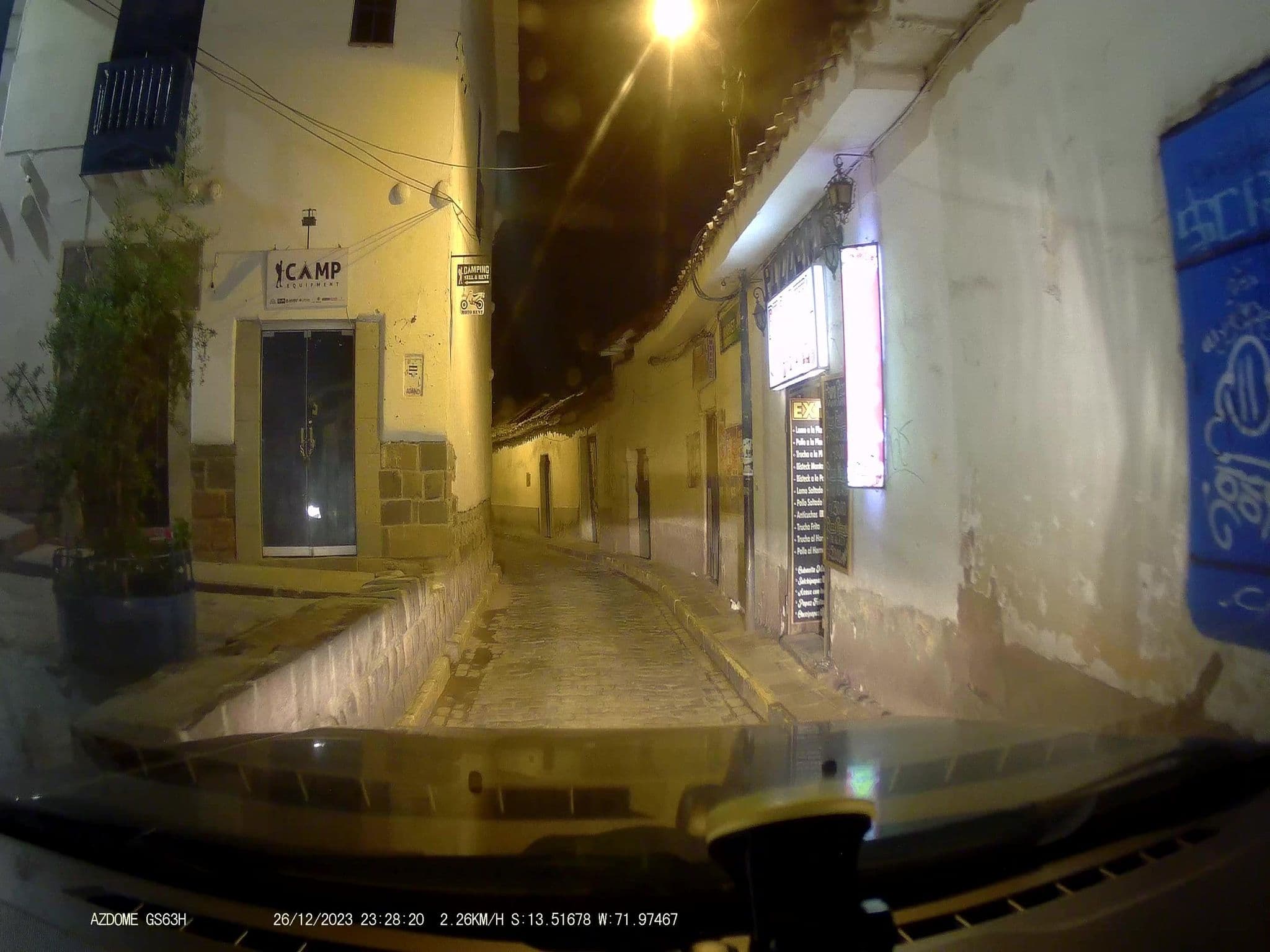 Street view near Hostal Turistico ILLAPA CUSCO, Wanchaq — © jaderbavaresco (CC BY-SA · Mapillary)