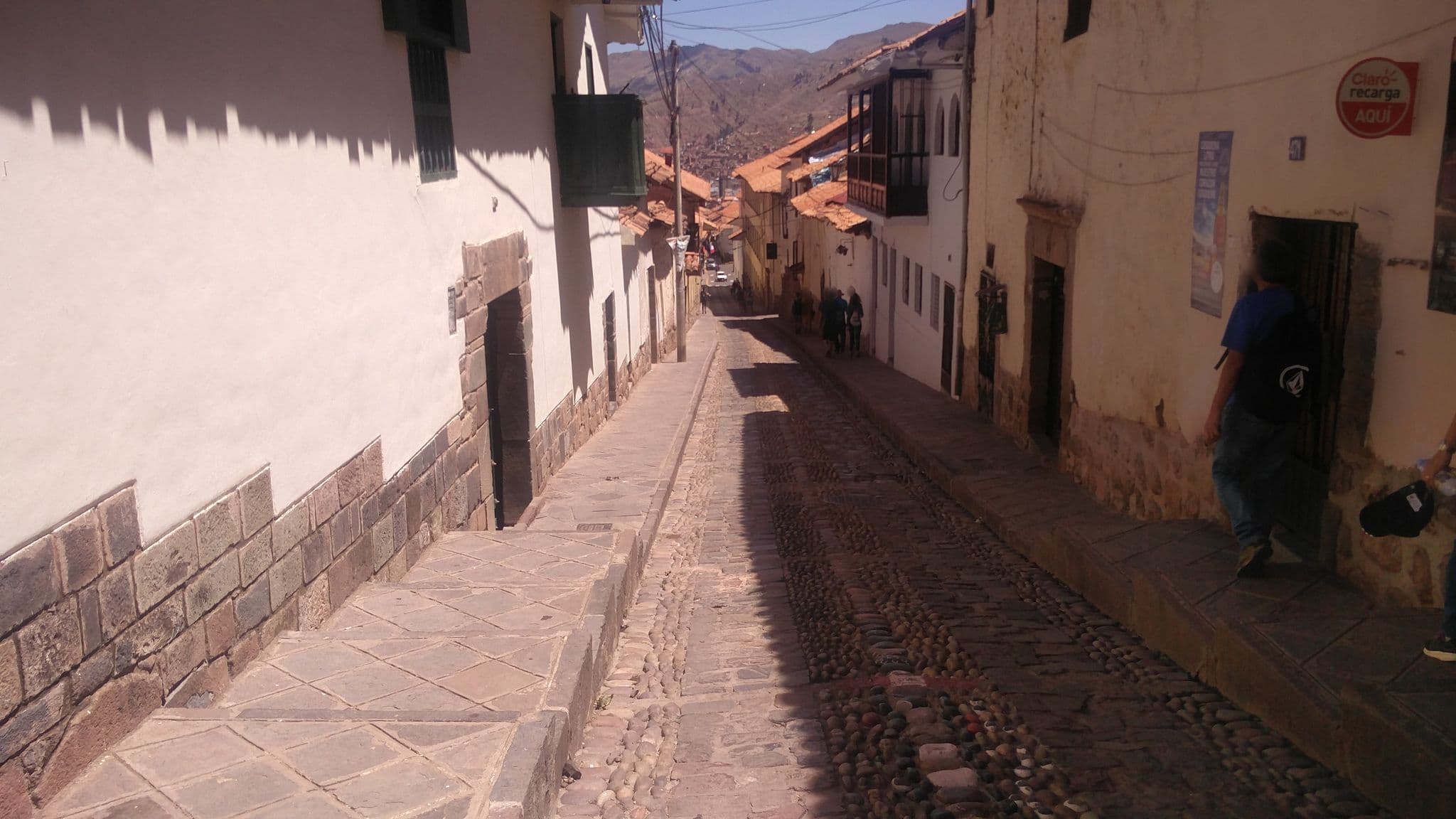 Street view near Rituales Inn, Santiago