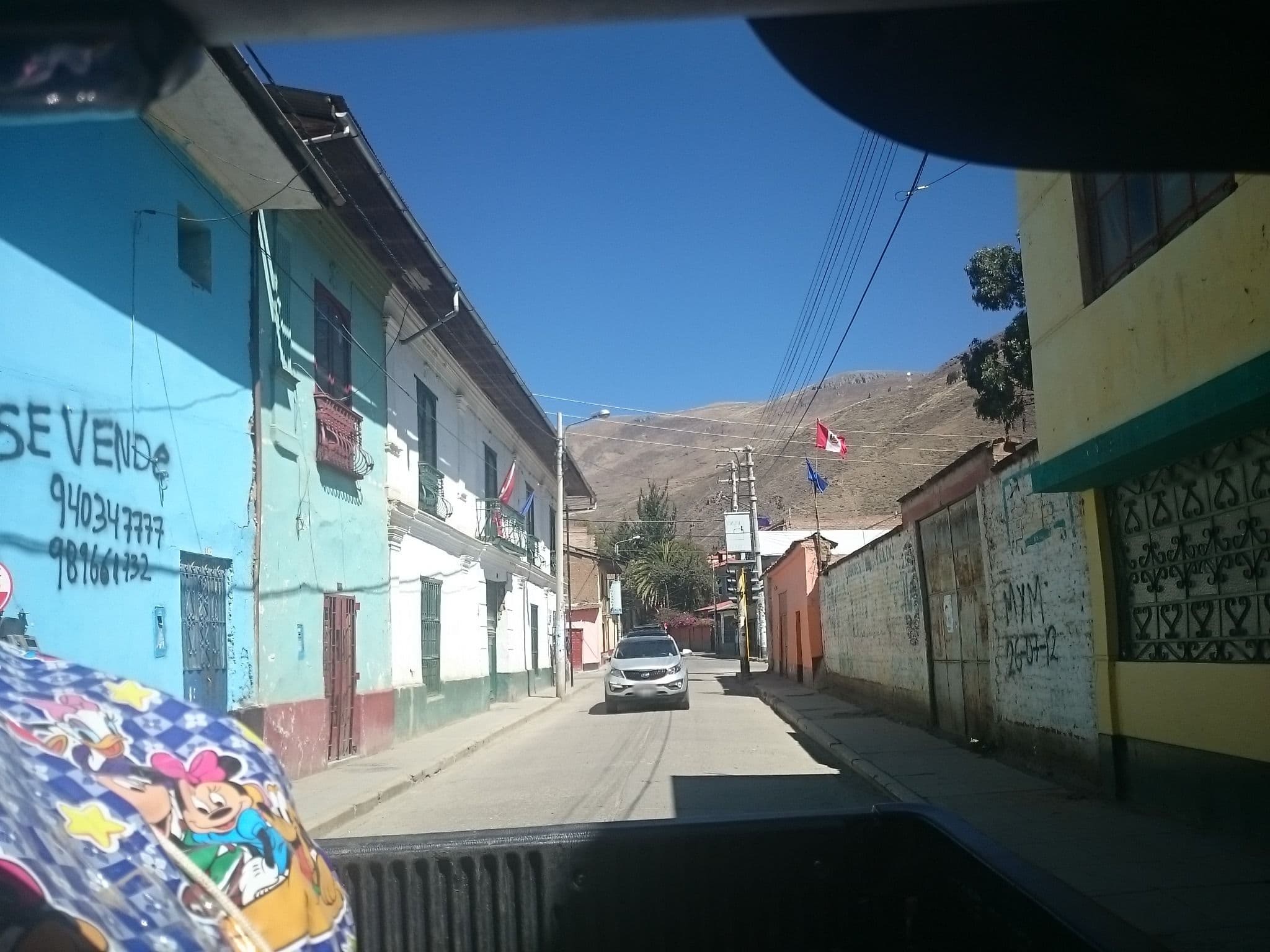 Street view near La Colmena, Tarma — © sguinetti (CC BY-SA · Mapillary)