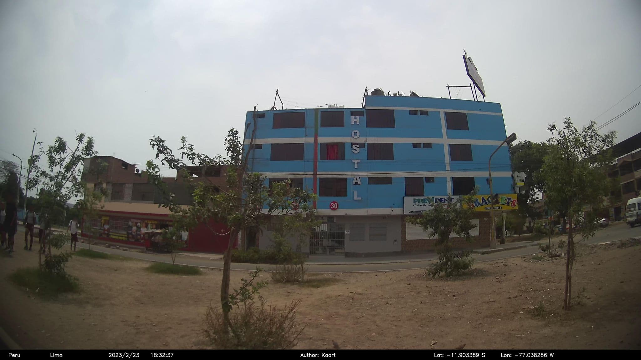 Street view near Hospedaje Toñito, Urb. Santo Domingo — © kaart_2 (CC BY-SA · Mapillary)