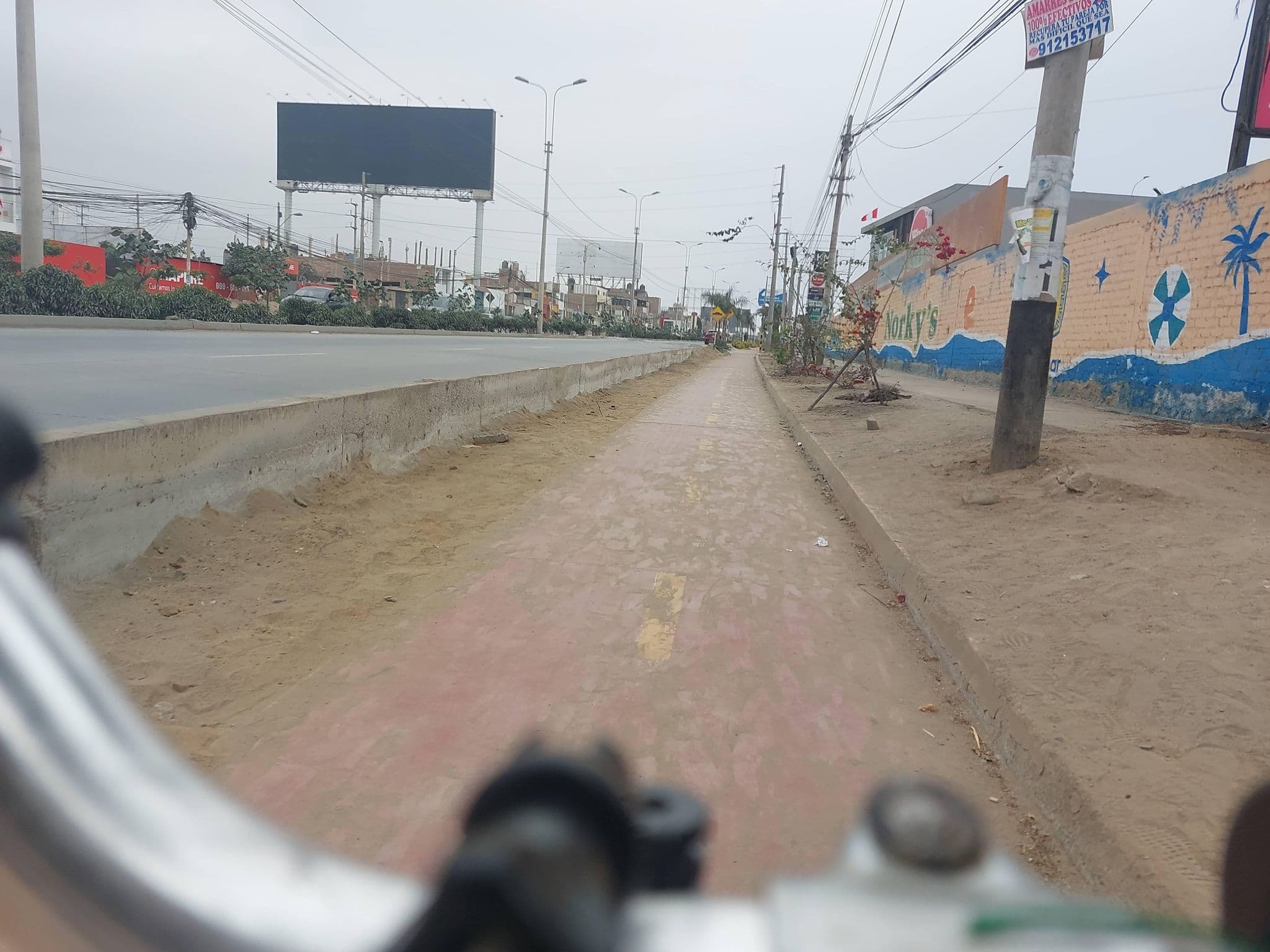 Street view near Milagritos, San Bartolo — © ciclolibres (CC BY-SA · Mapillary)