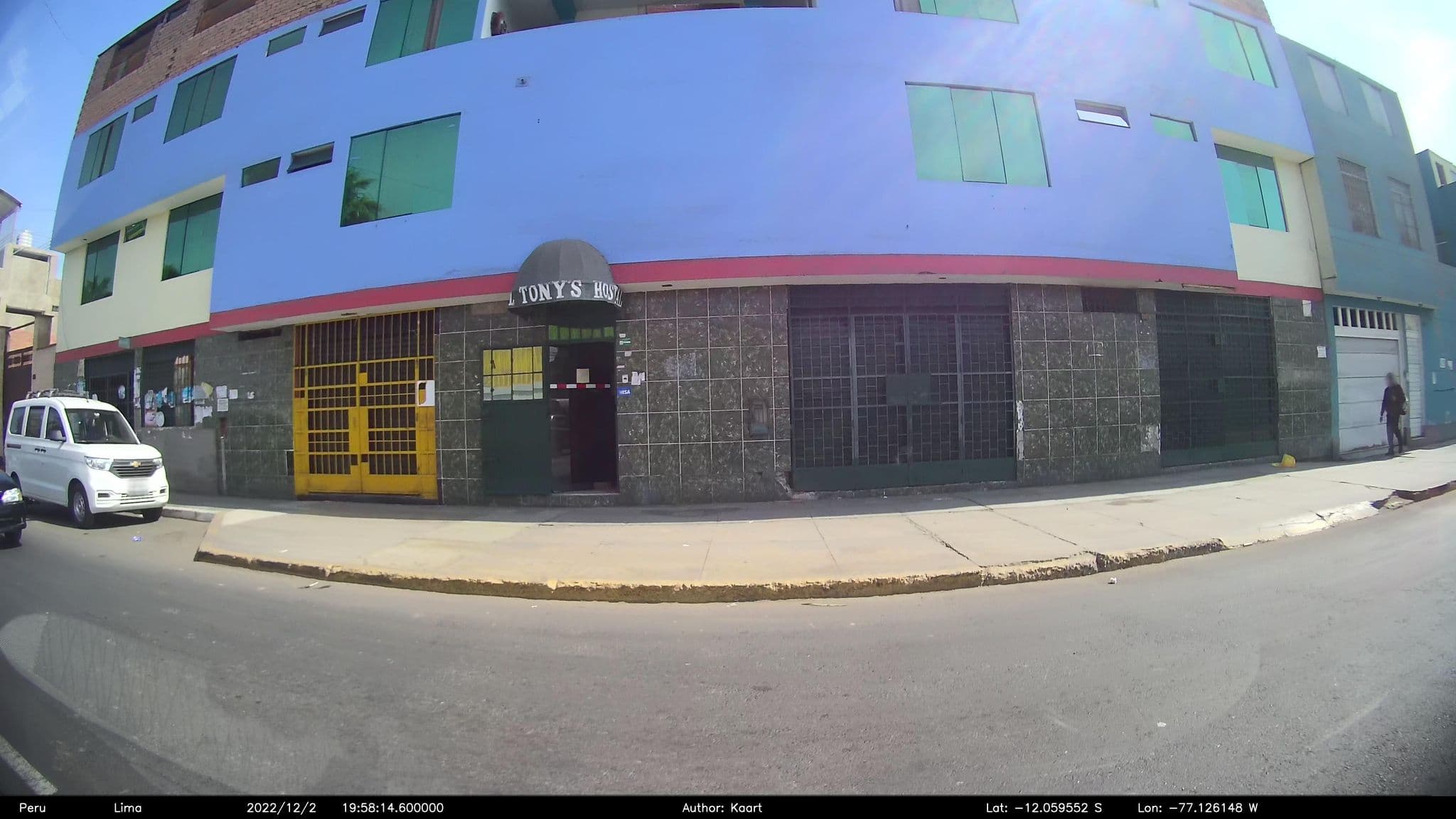 Street view near Tony's Hostal, Callao — © kaart5 (CC BY-SA · Mapillary)