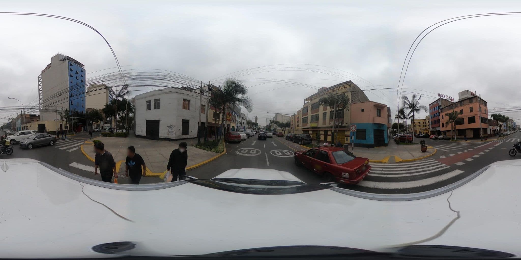 Street view near Manantial Hotel No 01, San Isidro — © kaart_360 (CC BY-SA · Mapillary)
