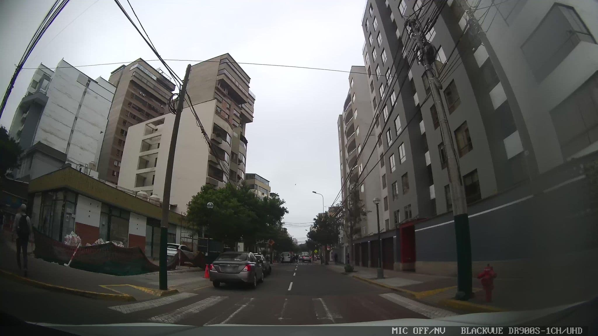 Street view near San Martin Apart Hotel, Miraflores