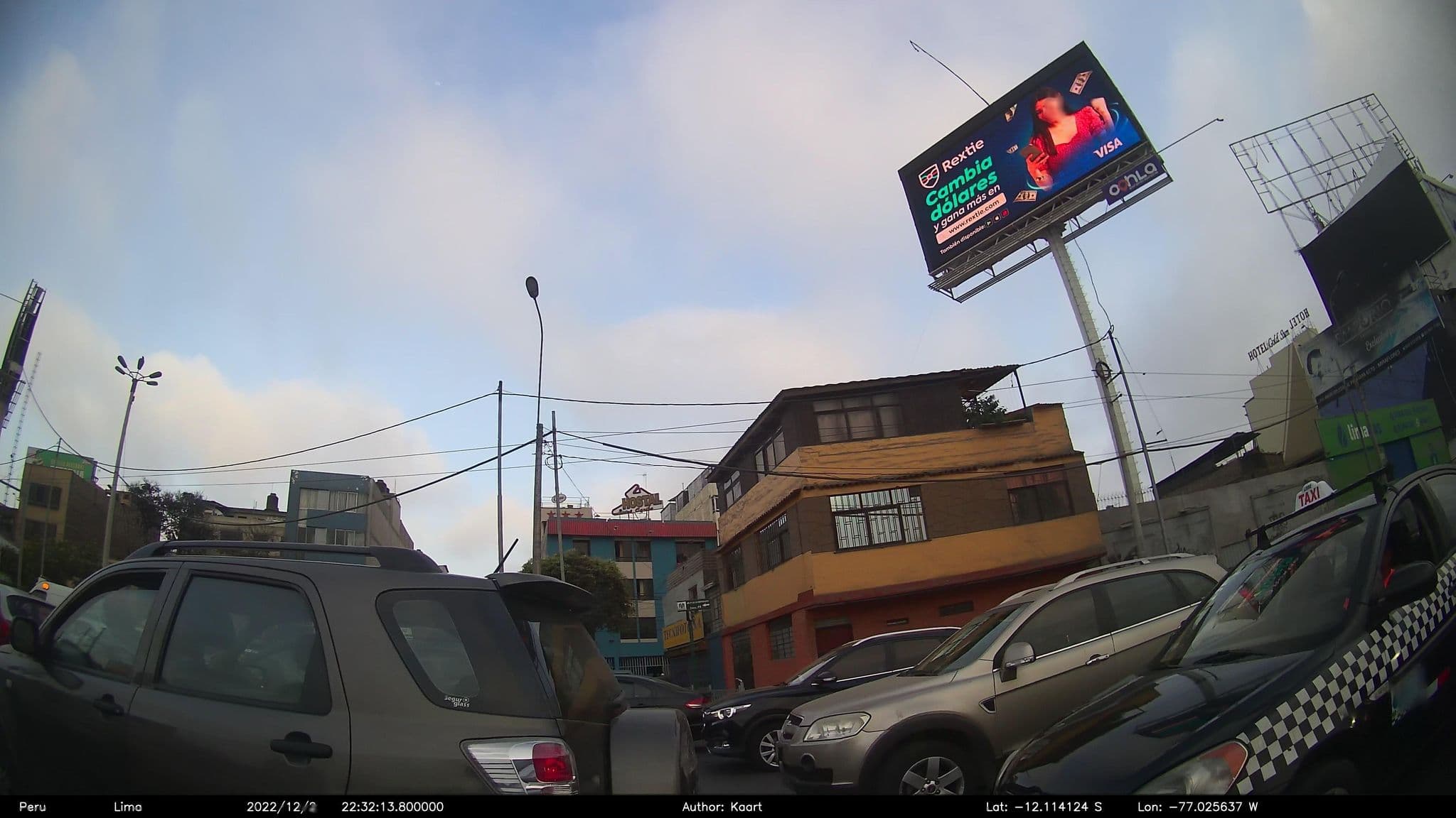 Street view near Hostal Caribe, Miraflores — © kaart_2 (CC BY-SA · Mapillary)
