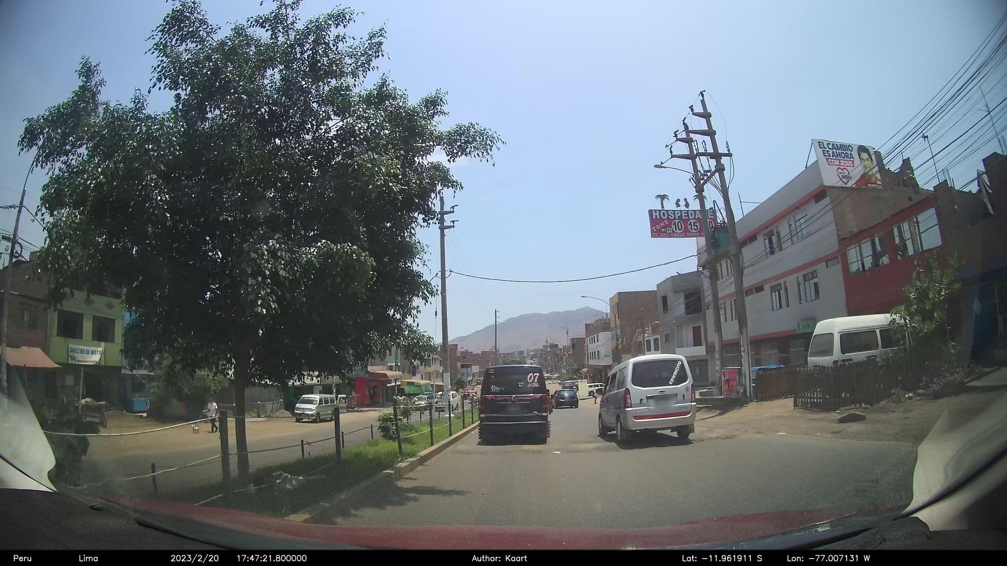 Street view near Hospedaje Tony, Independencia — © kaart_2 (CC BY-SA · Mapillary)