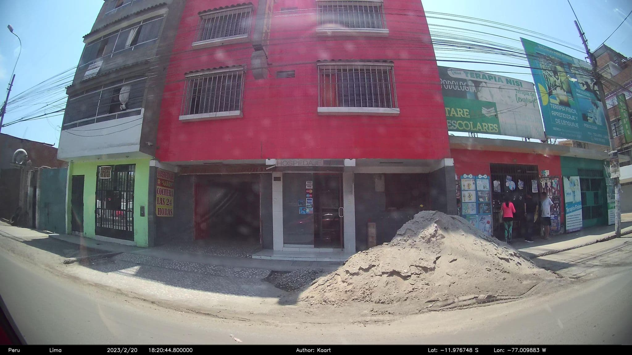 Street view near Hospedaje Sol, Independencia — © kaart_2 (CC BY-SA · Mapillary)