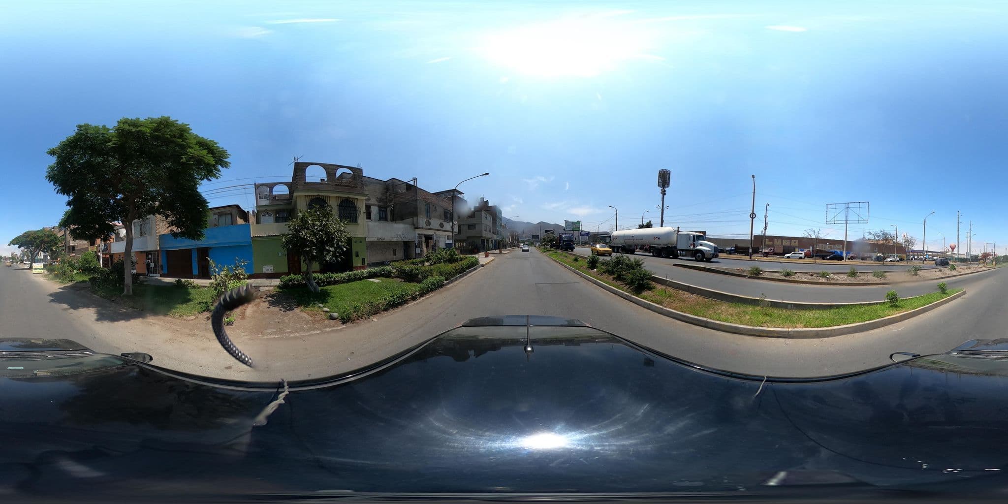 Street view near Hostal Los Olivos Garden, Independencia — © kaart_2 (CC BY-SA · Mapillary)